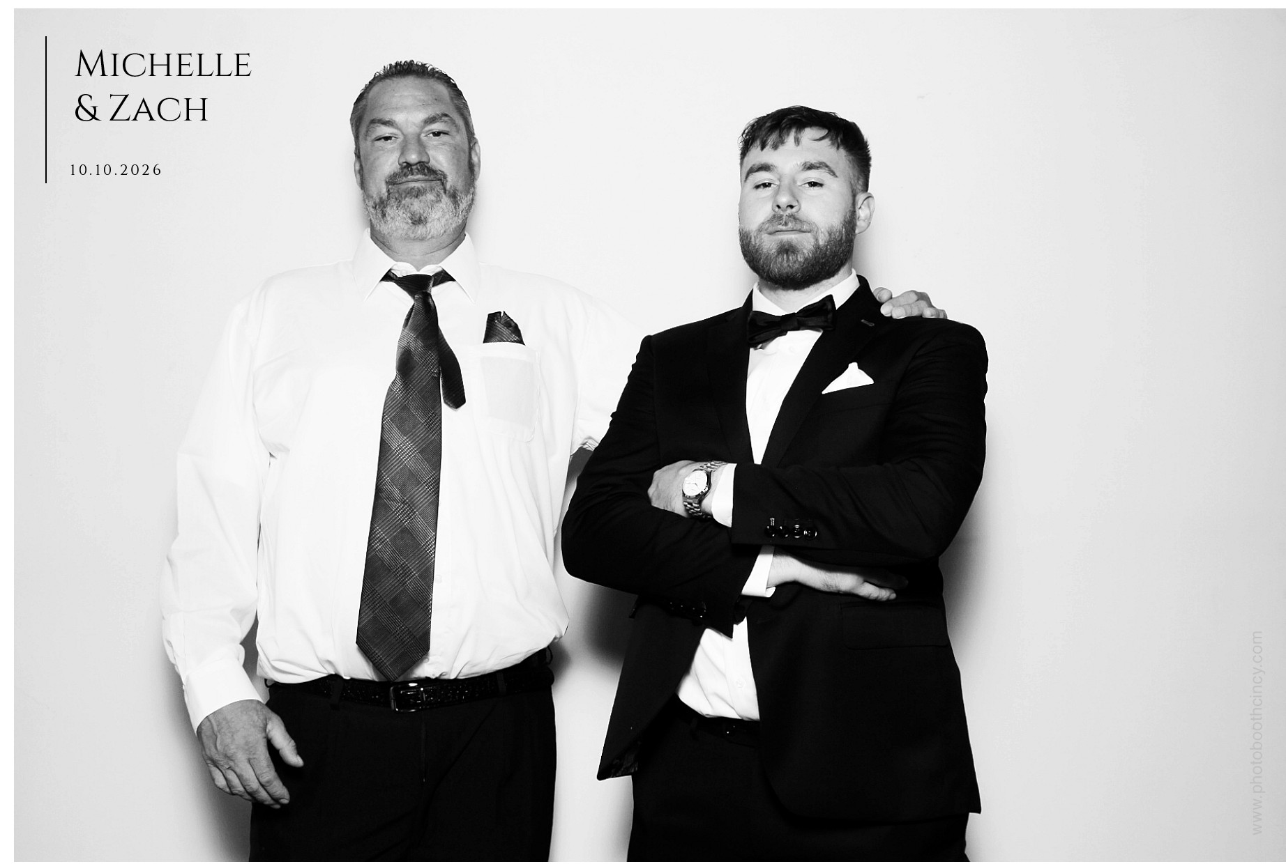 Michelle & Zach Reception | View more photos from the event at gallery.photoboothcincy.com/u/PhotoBoothCincy/Michelle-Zach-Reception