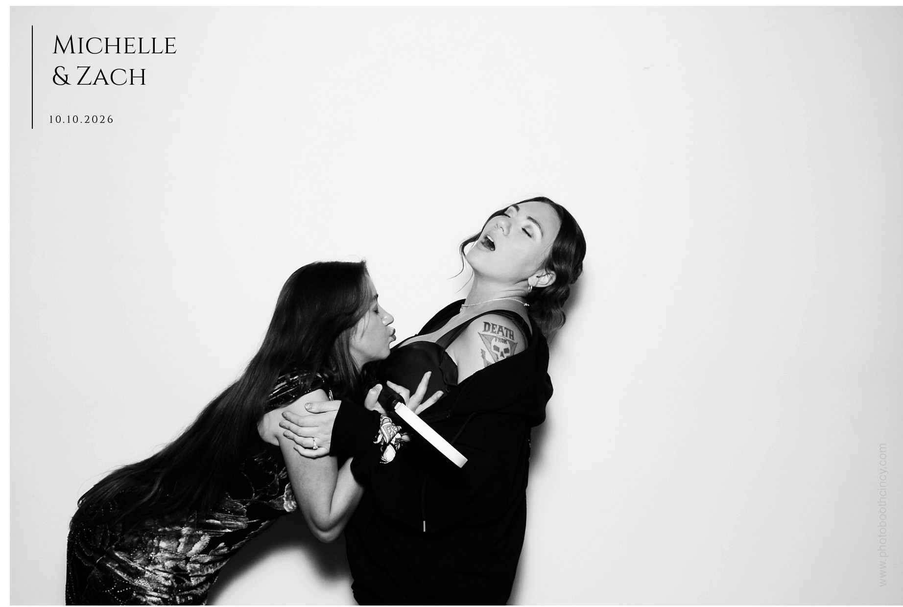 Michelle & Zach Reception | View more photos from the event at gallery.photoboothcincy.com/u/PhotoBoothCincy/Michelle-Zach-Reception