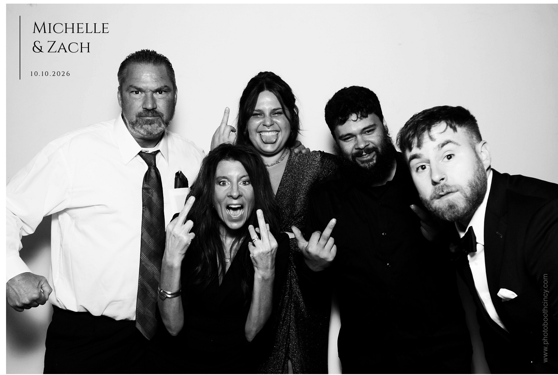 Michelle & Zach Reception | View more photos from the event at gallery.photoboothcincy.com/u/PhotoBoothCincy/Michelle-Zach-Reception