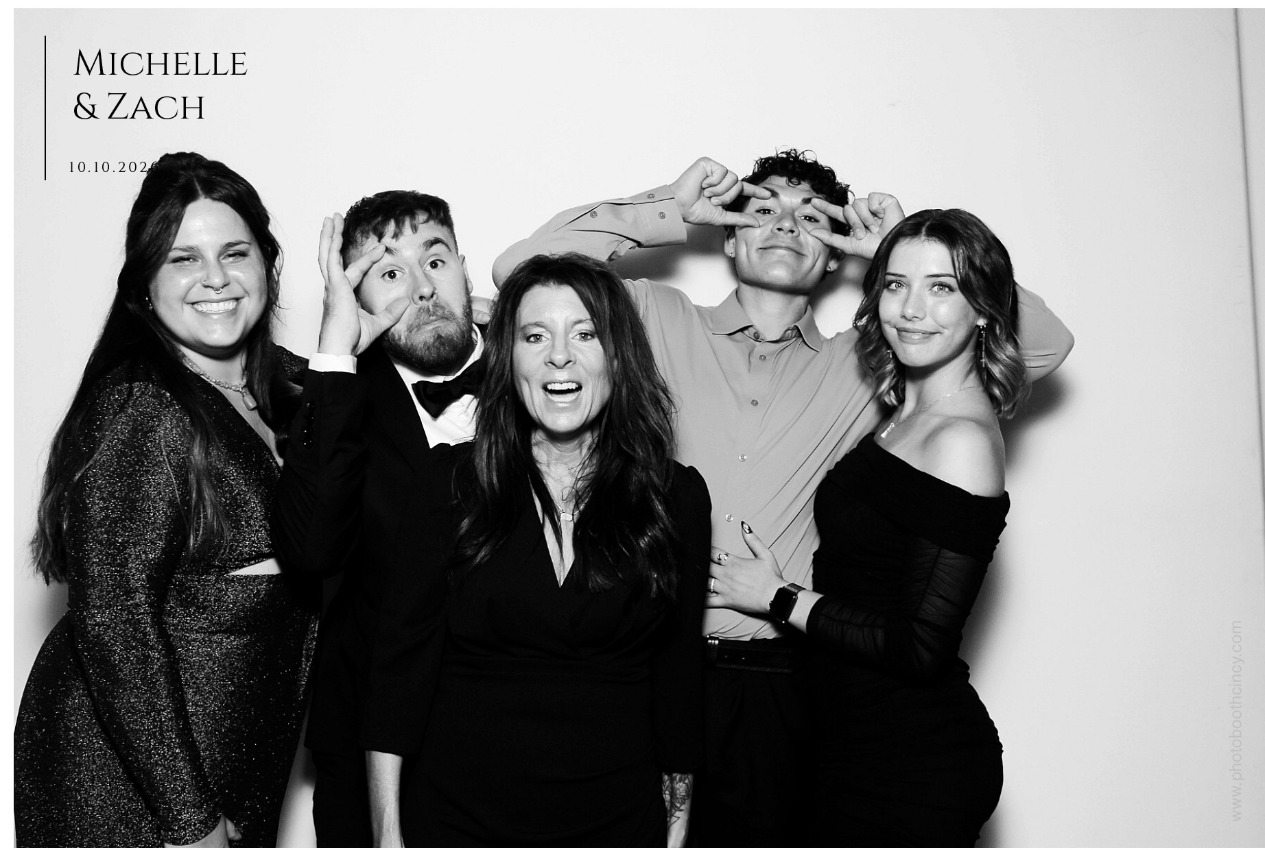 Michelle & Zach Reception | View more photos from the event at gallery.photoboothcincy.com/u/PhotoBoothCincy/Michelle-Zach-Reception