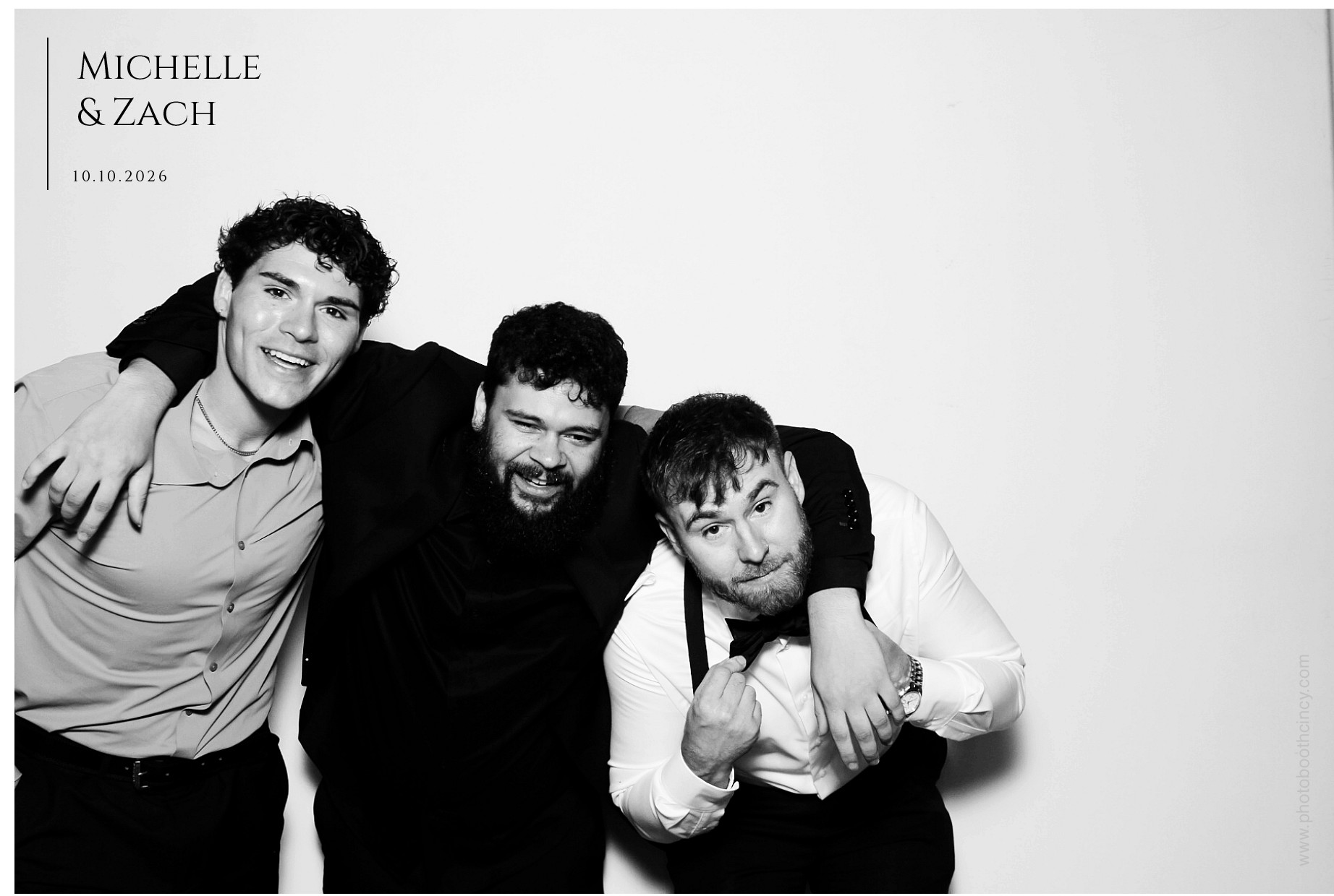 Michelle & Zach Reception | View more photos from the event at gallery.photoboothcincy.com/u/PhotoBoothCincy/Michelle-Zach-Reception