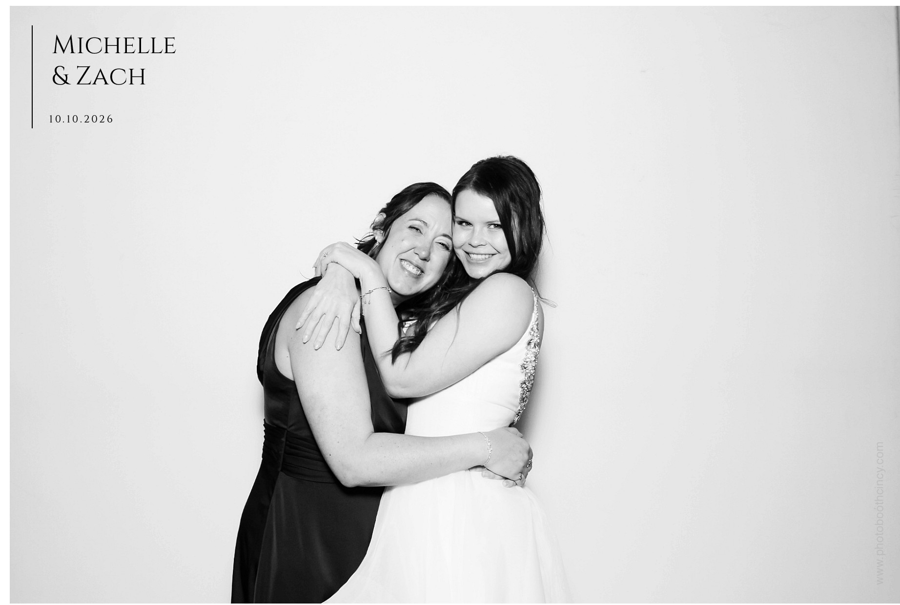 Michelle & Zach Reception | View more photos from the event at gallery.photoboothcincy.com/u/PhotoBoothCincy/Michelle-Zach-Reception