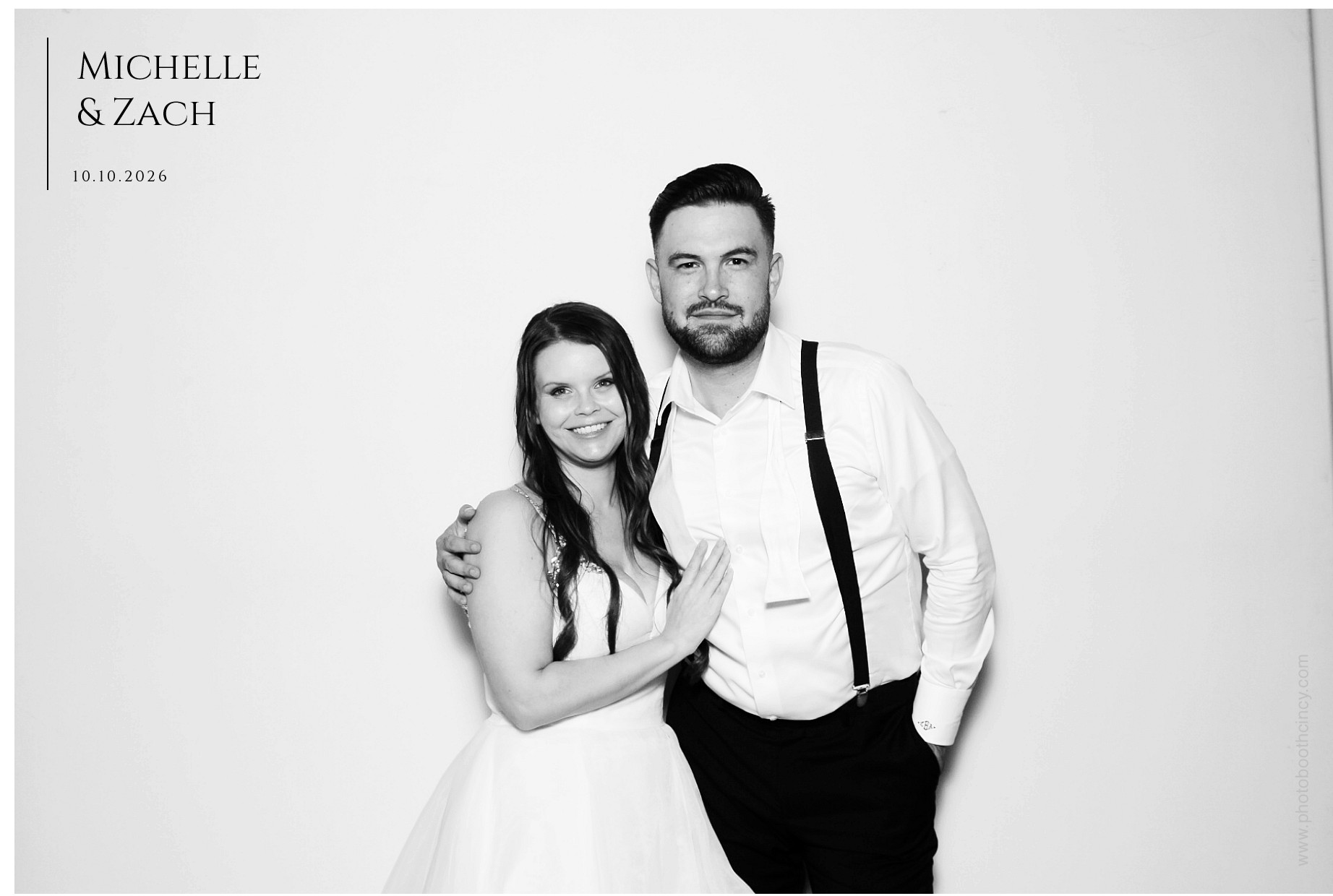 Michelle & Zach Reception | View more photos from the event at gallery.photoboothcincy.com/u/PhotoBoothCincy/Michelle-Zach-Reception