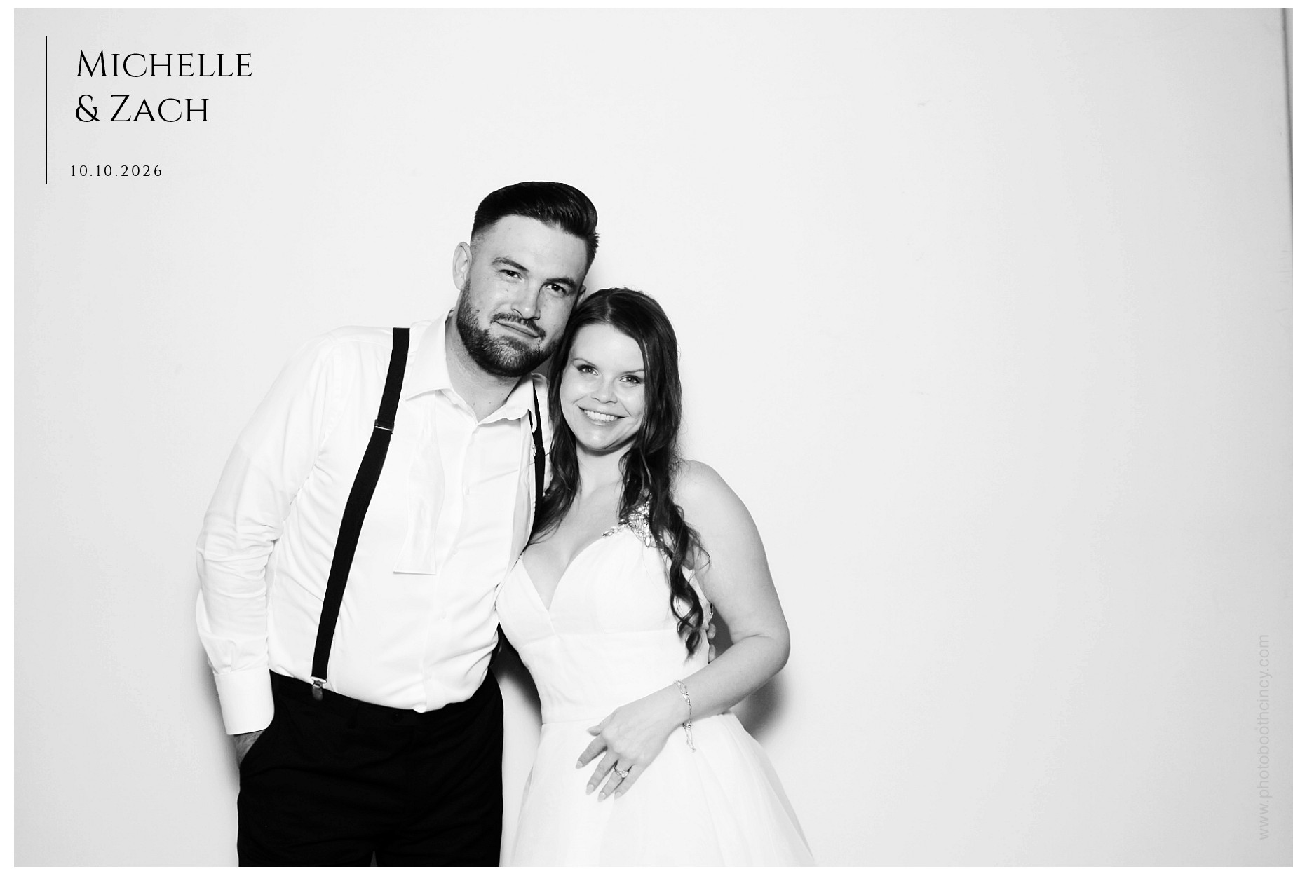 Michelle & Zach Reception | View more photos from the event at gallery.photoboothcincy.com/u/PhotoBoothCincy/Michelle-Zach-Reception