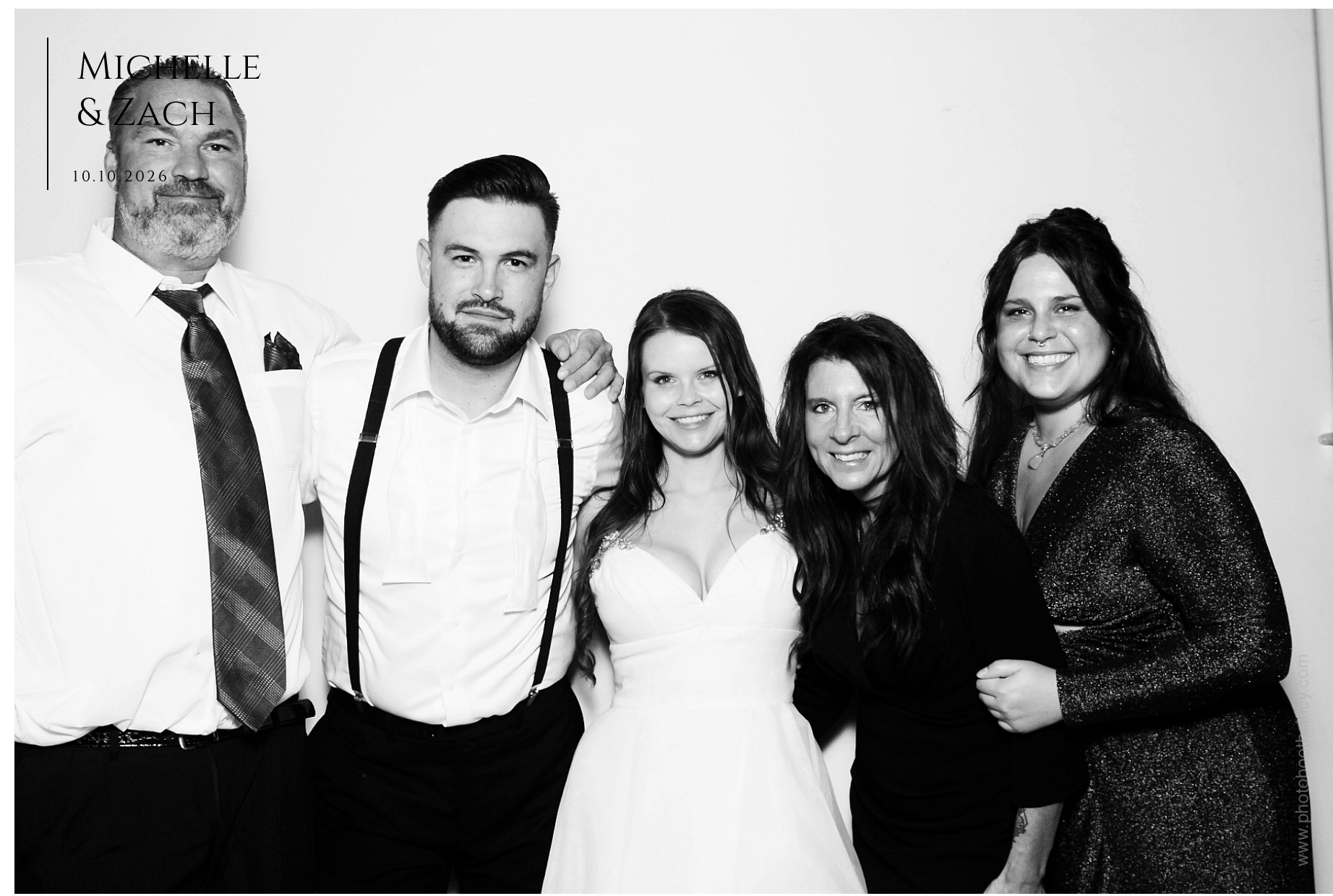 Michelle & Zach Reception | View more photos from the event at gallery.photoboothcincy.com/u/PhotoBoothCincy/Michelle-Zach-Reception
