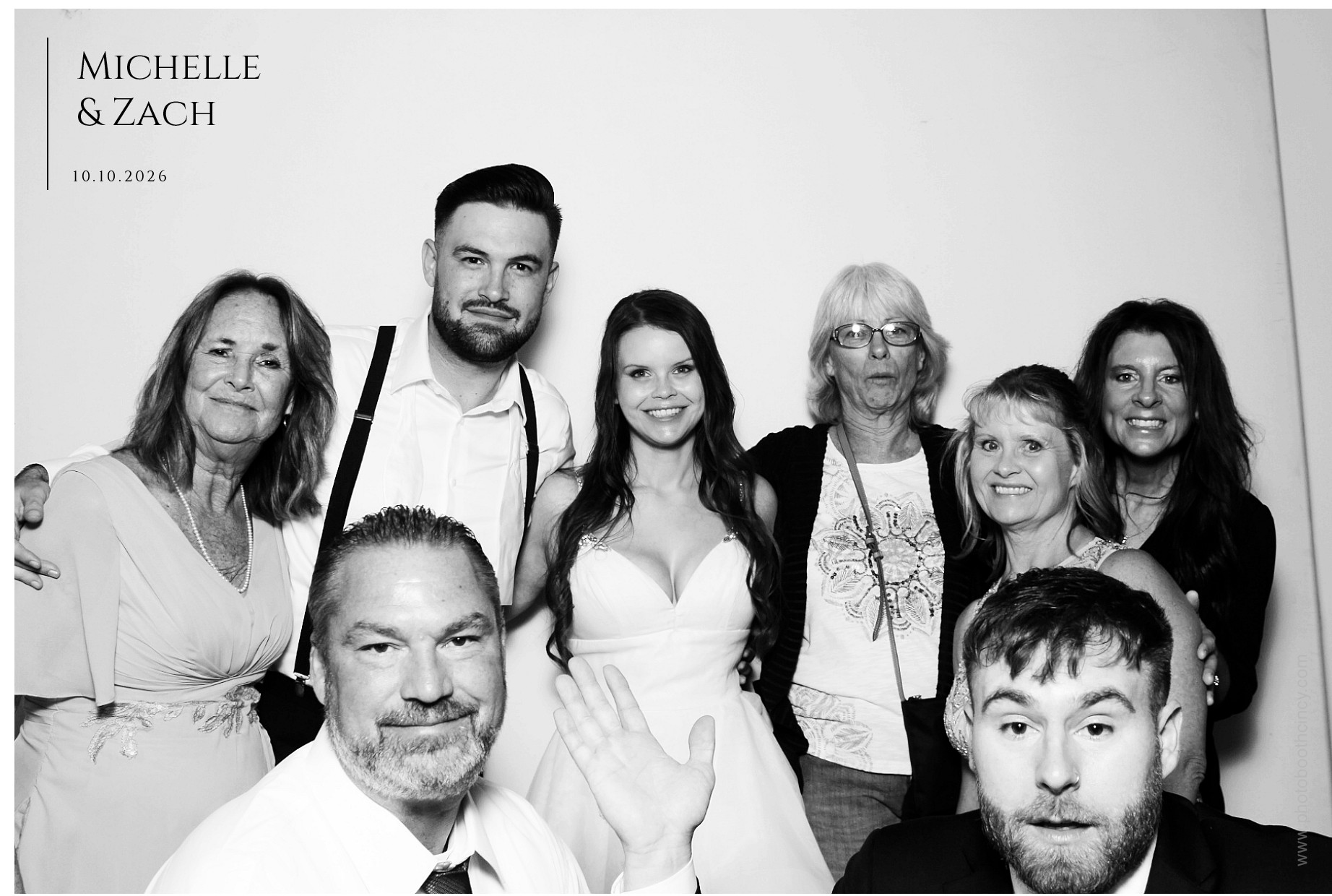 Michelle & Zach Reception | View more photos from the event at gallery.photoboothcincy.com/u/PhotoBoothCincy/Michelle-Zach-Reception