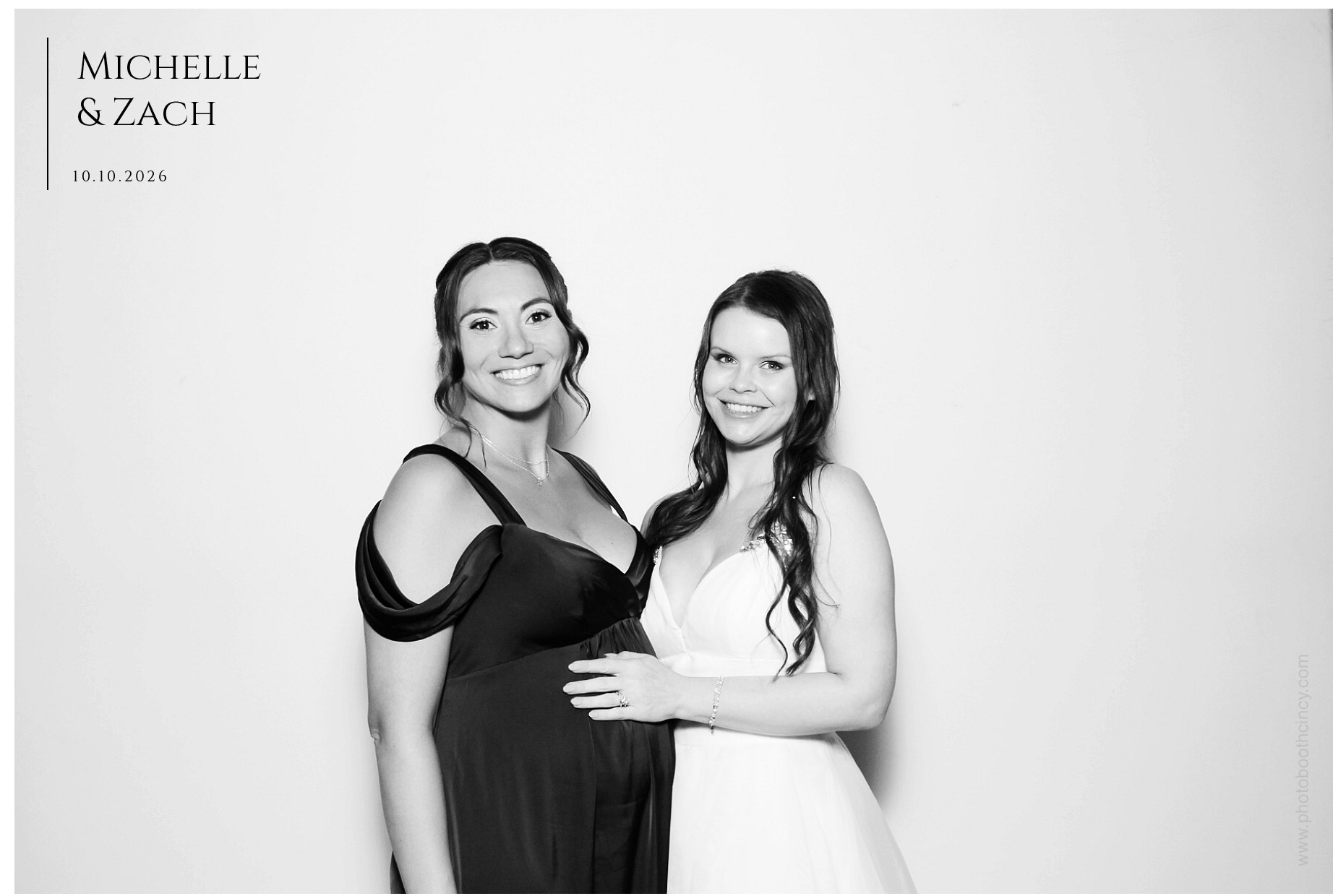 Michelle & Zach Reception | View more photos from the event at gallery.photoboothcincy.com/u/PhotoBoothCincy/Michelle-Zach-Reception