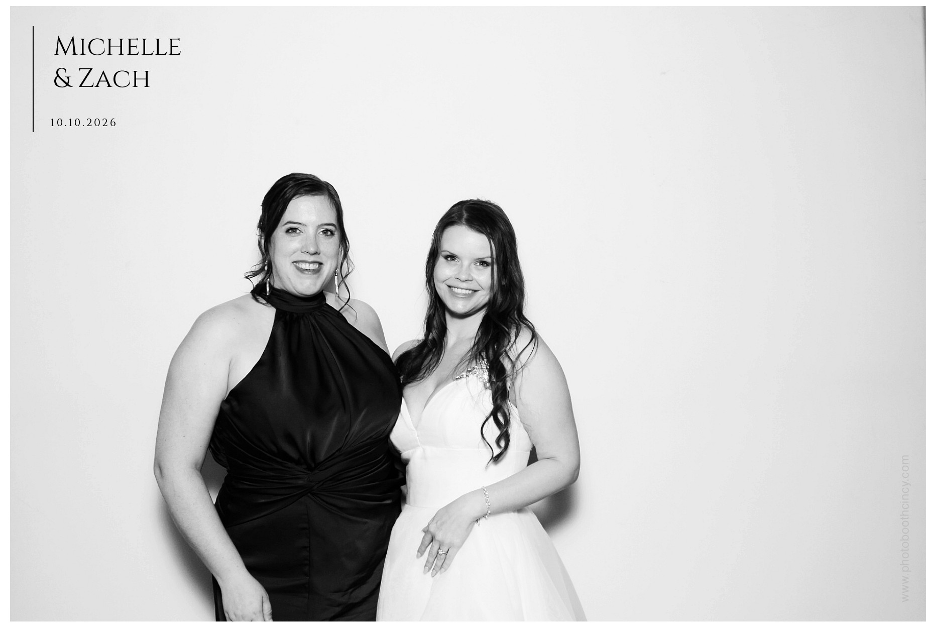 Michelle & Zach Reception | View more photos from the event at gallery.photoboothcincy.com/u/PhotoBoothCincy/Michelle-Zach-Reception