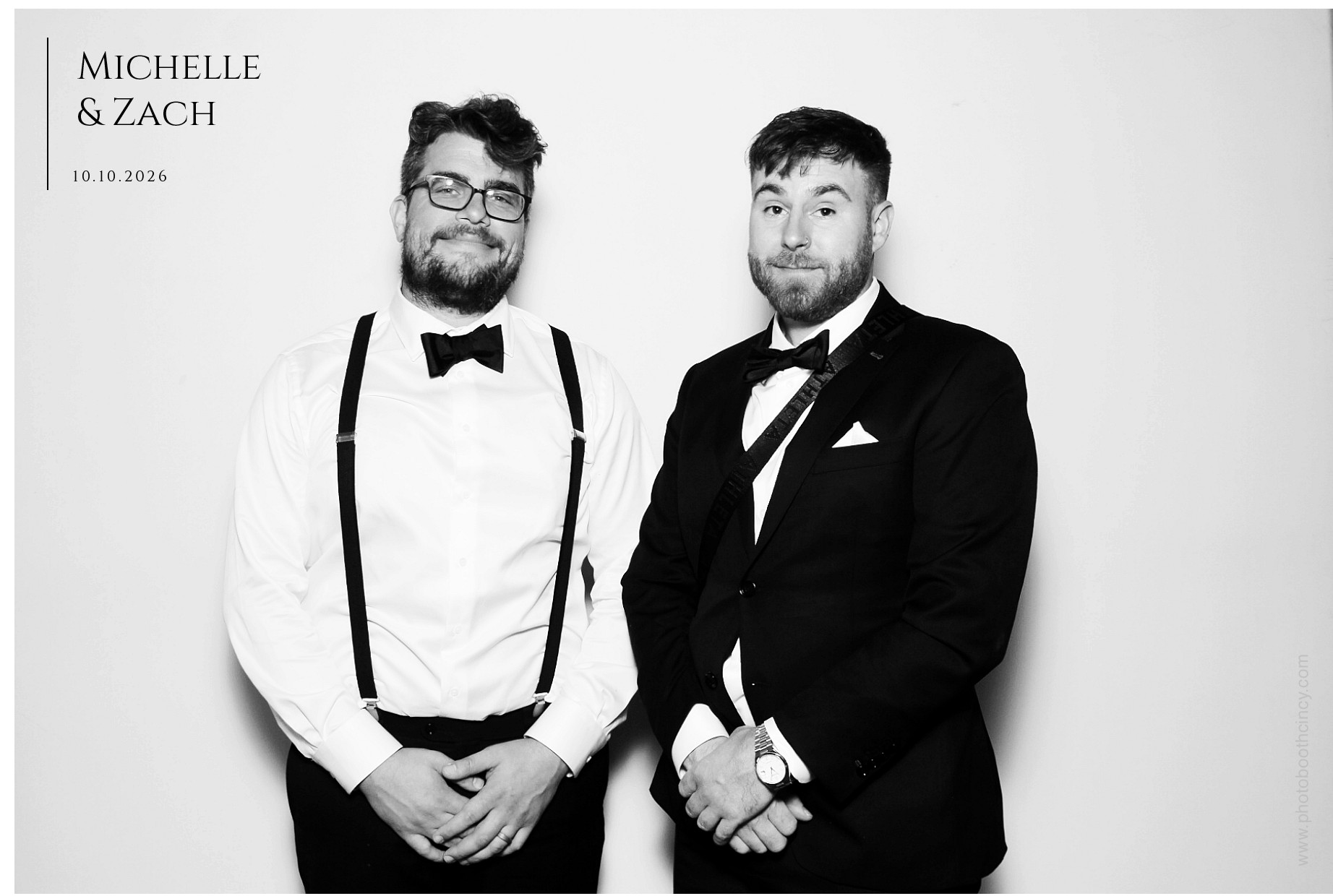 Michelle & Zach Reception | View more photos from the event at gallery.photoboothcincy.com/u/PhotoBoothCincy/Michelle-Zach-Reception