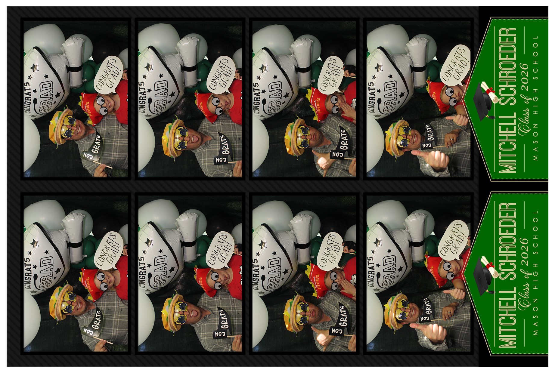 Mitchell's Grad Party | View more photos from the event at gallery.photoboothcincy.com/u/PhotoBoothCincy/Mitchells-Grad-Party