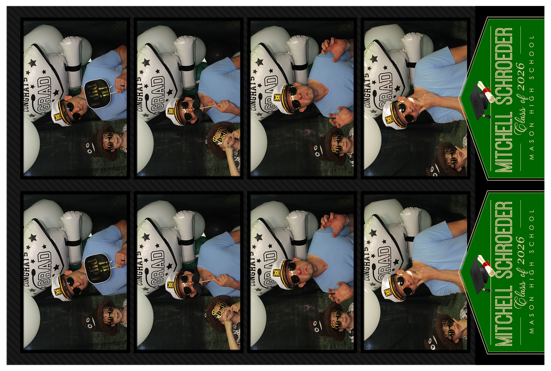 Mitchell's Grad Party | View more photos from the event at gallery.photoboothcincy.com/u/PhotoBoothCincy/Mitchells-Grad-Party