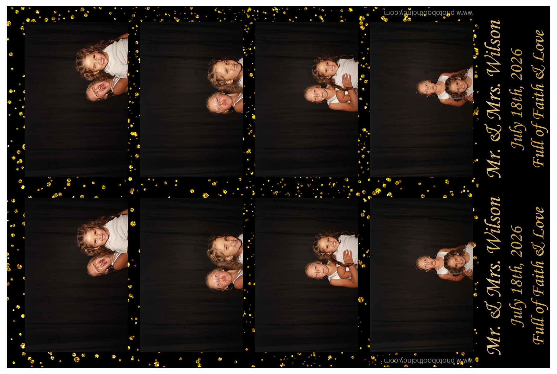 Mr. & Mrs. Wilson | View more photos from the event at gallery.photoboothcincy.com/u/PhotoBoothCincy/Mr-Mrs-Wilson