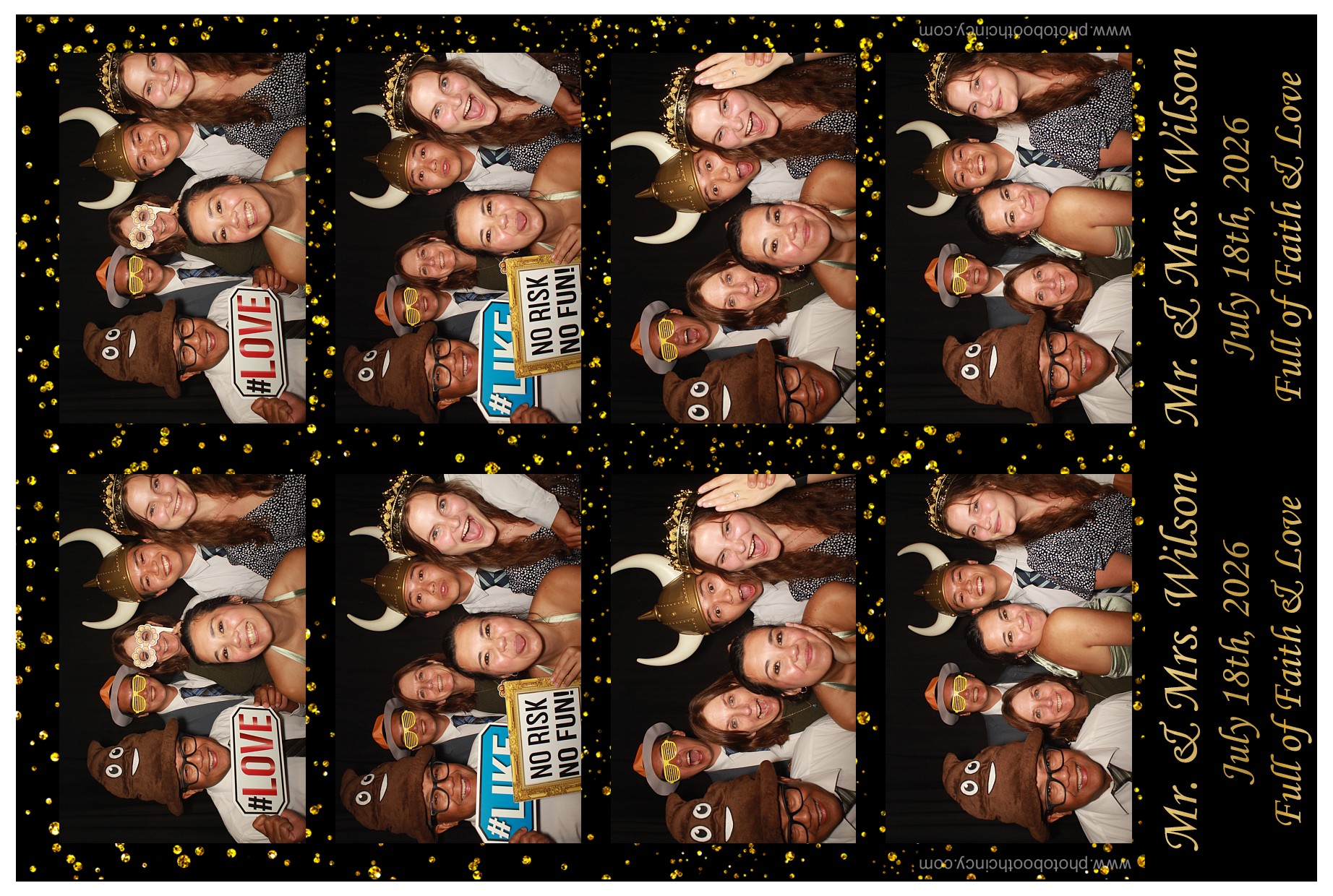 Mr. & Mrs. Wilson | View more photos from the event at gallery.photoboothcincy.com/u/PhotoBoothCincy/Mr-Mrs-Wilson