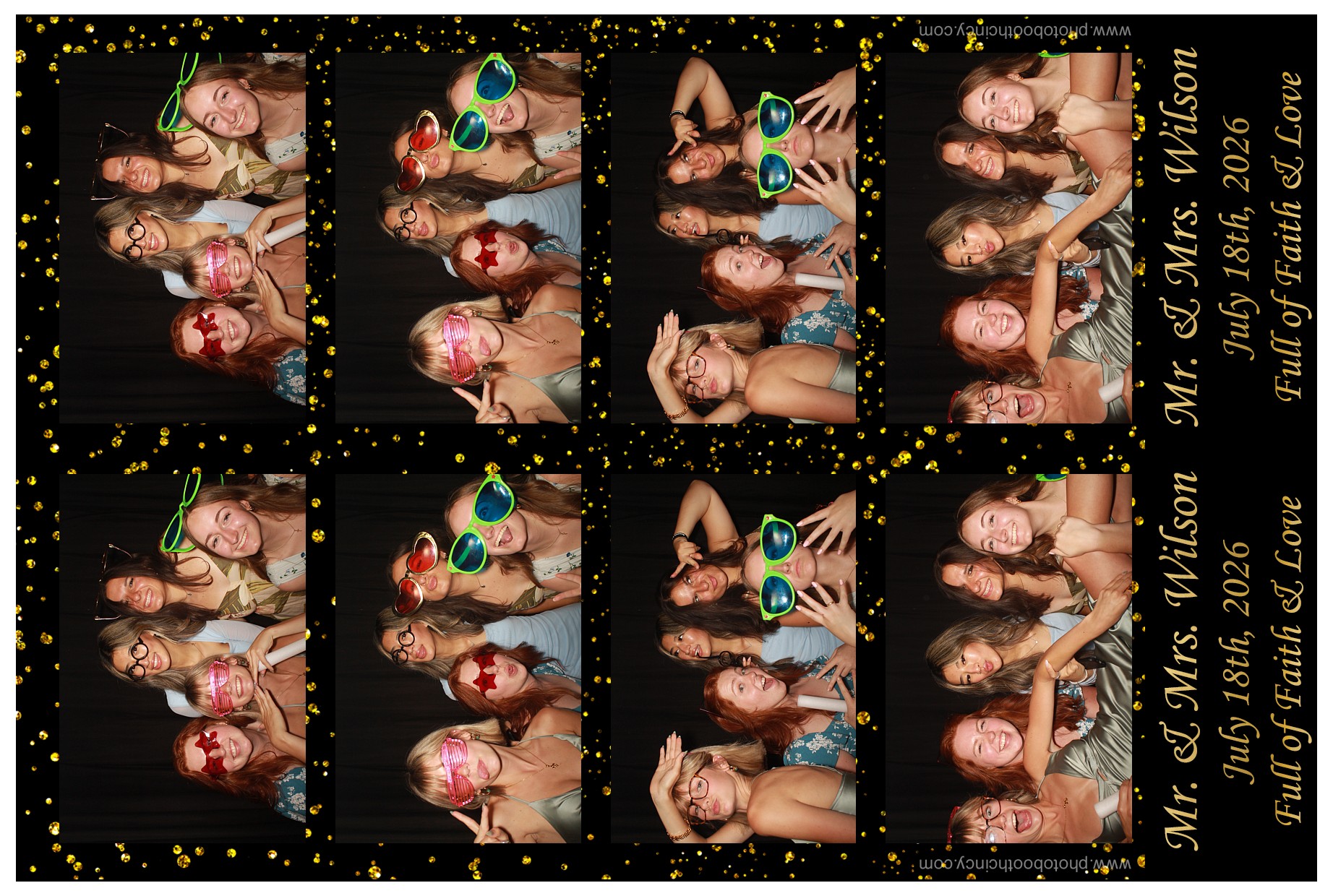 Mr. & Mrs. Wilson | View more photos from the event at gallery.photoboothcincy.com/u/PhotoBoothCincy/Mr-Mrs-Wilson
