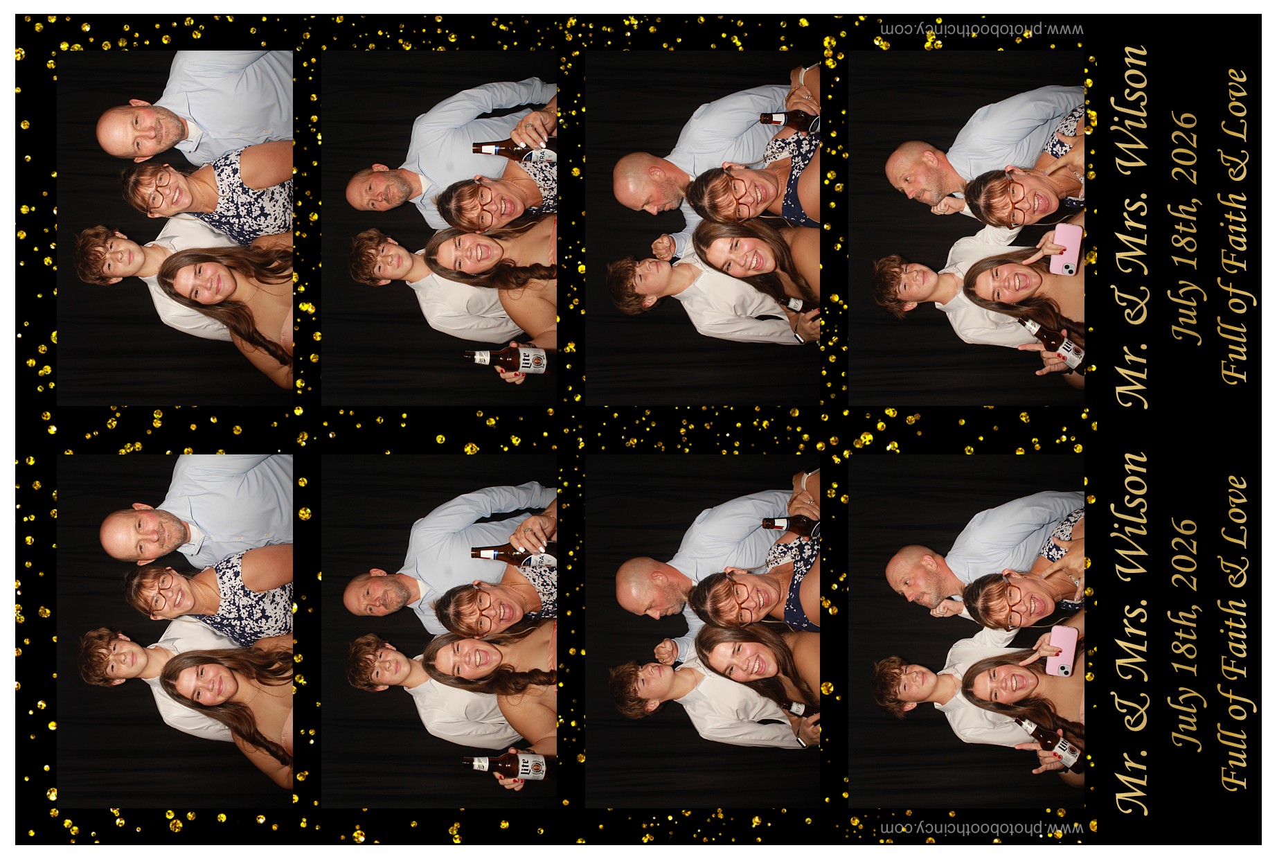 Mr. & Mrs. Wilson | View more photos from the event at gallery.photoboothcincy.com/u/PhotoBoothCincy/Mr-Mrs-Wilson