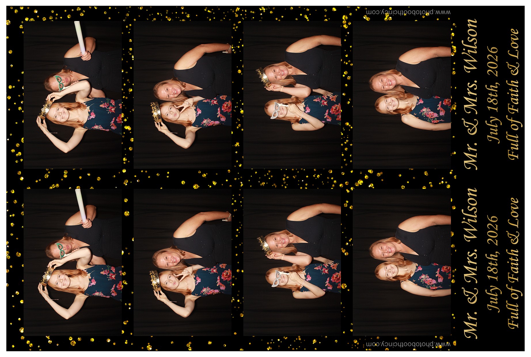 Mr. & Mrs. Wilson | View more photos from the event at gallery.photoboothcincy.com/u/PhotoBoothCincy/Mr-Mrs-Wilson