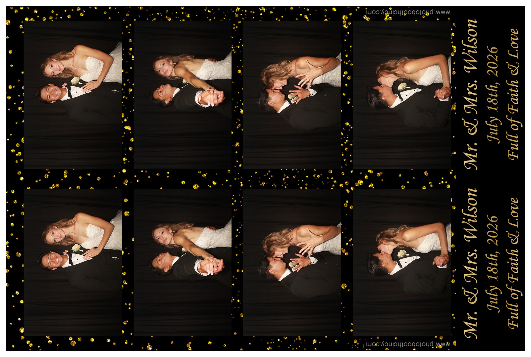 Mr. & Mrs. Wilson | View more photos from the event at gallery.photoboothcincy.com/u/PhotoBoothCincy/Mr-Mrs-Wilson
