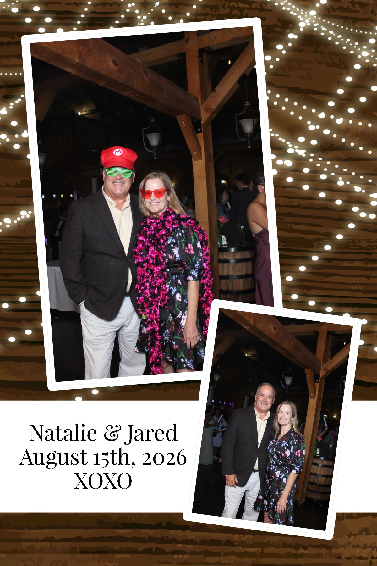 Natalie & Jared | View more photos from the event at gallery.photoboothcincy.com/u/PhotoBoothCincy/Natalie-Jared