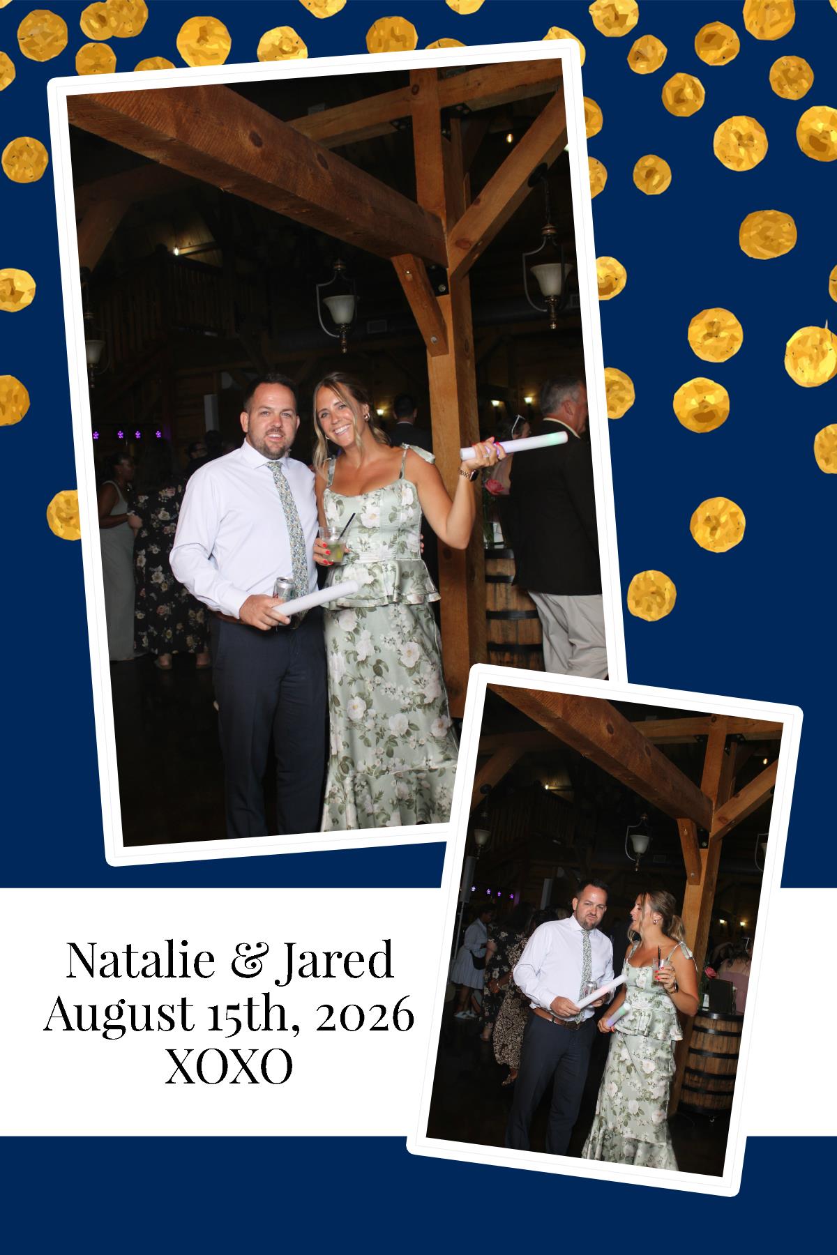Natalie & Jared | View more photos from the event at gallery.photoboothcincy.com/u/PhotoBoothCincy/Natalie-Jared