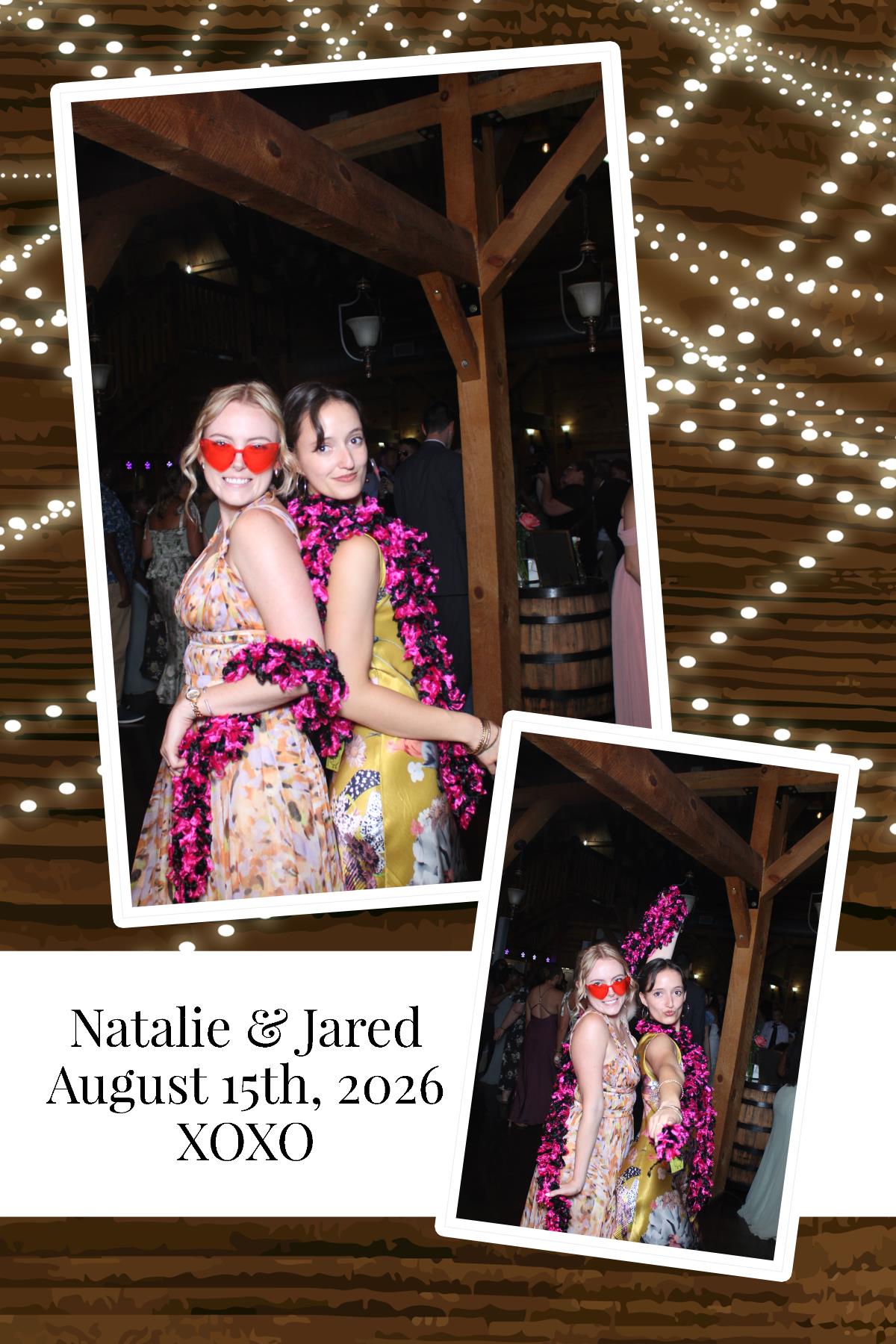 Natalie & Jared | View more photos from the event at gallery.photoboothcincy.com/u/PhotoBoothCincy/Natalie-Jared