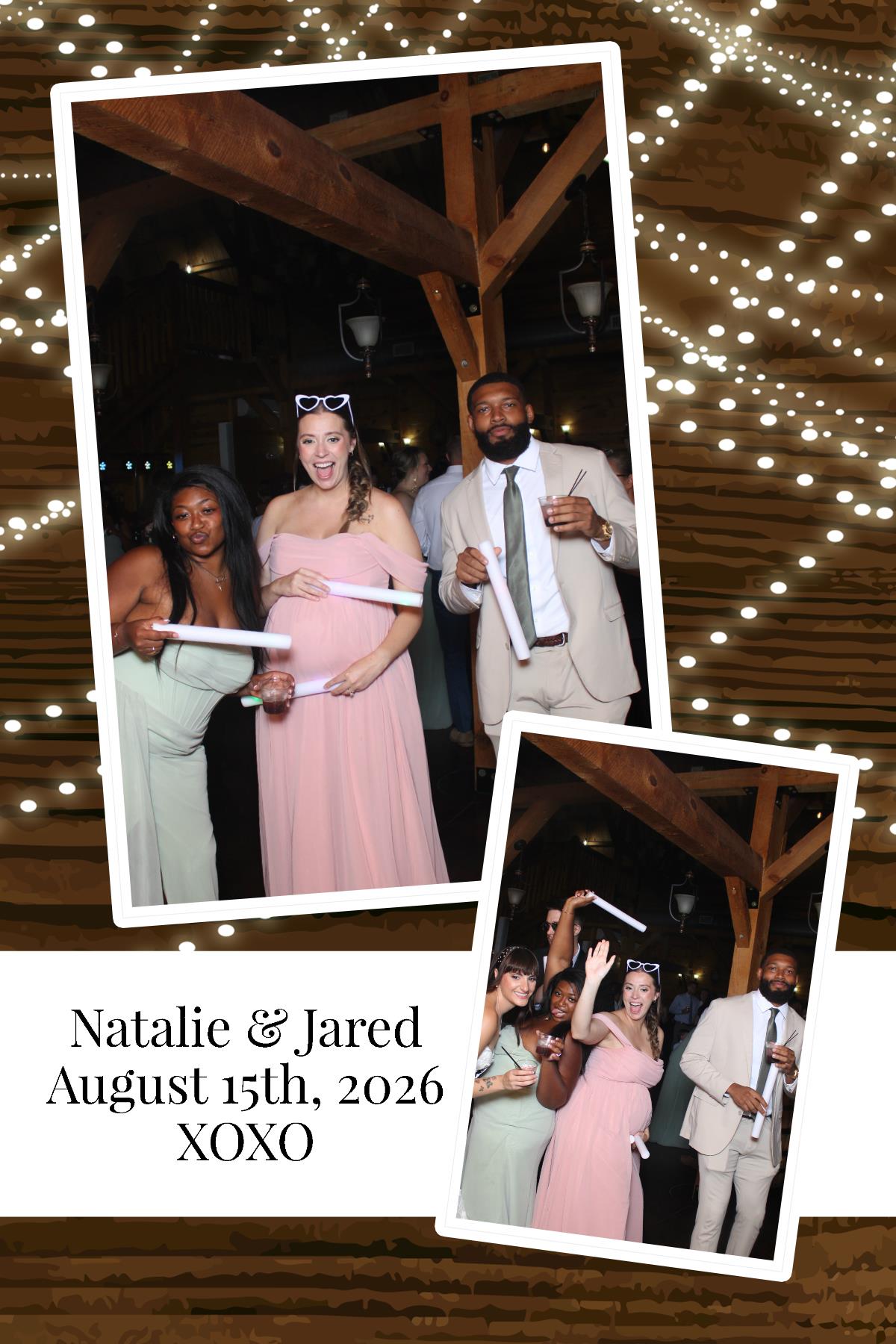 Natalie & Jared | View more photos from the event at gallery.photoboothcincy.com/u/PhotoBoothCincy/Natalie-Jared