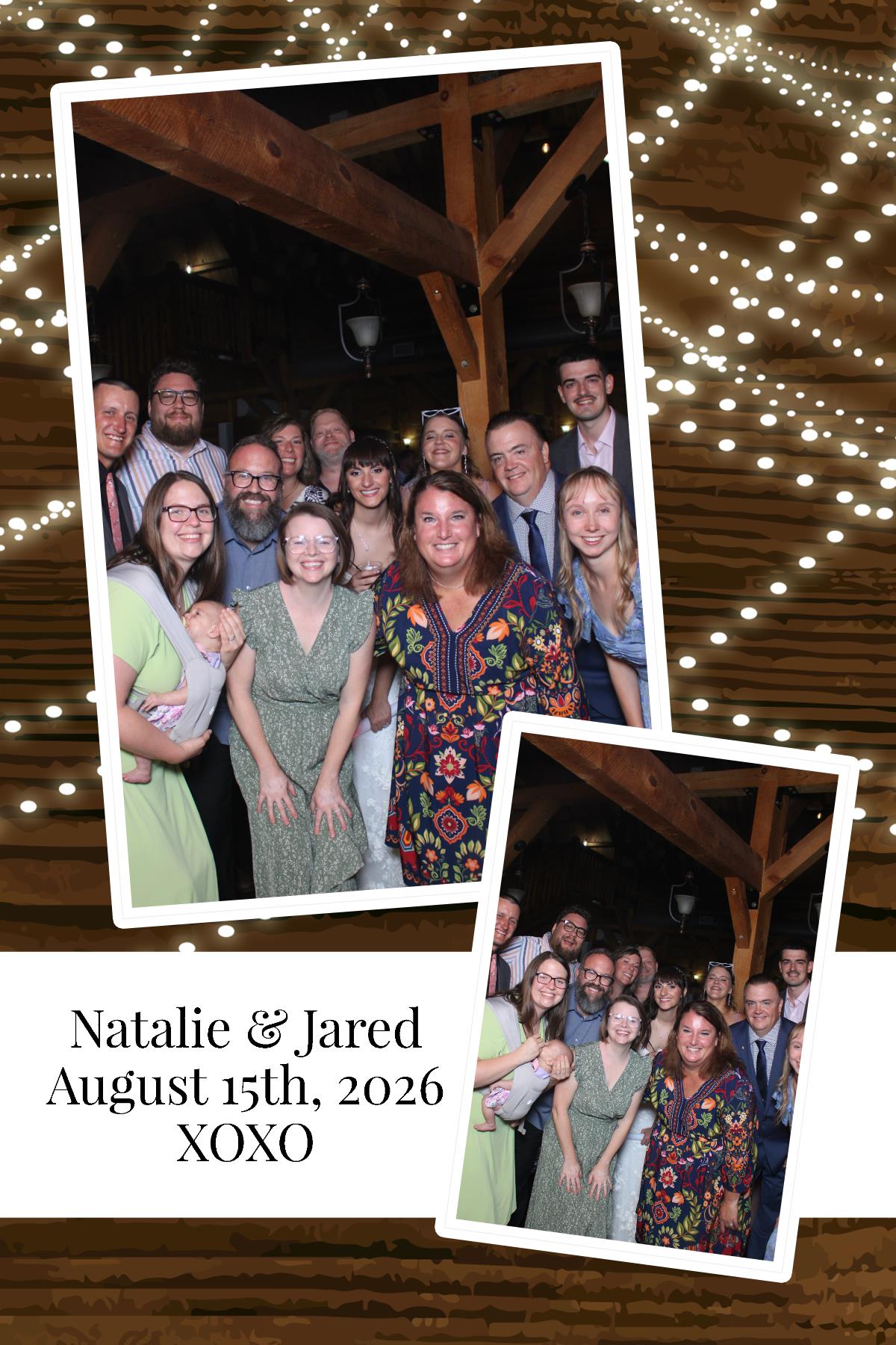 Natalie & Jared | View more photos from the event at gallery.photoboothcincy.com/u/PhotoBoothCincy/Natalie-Jared