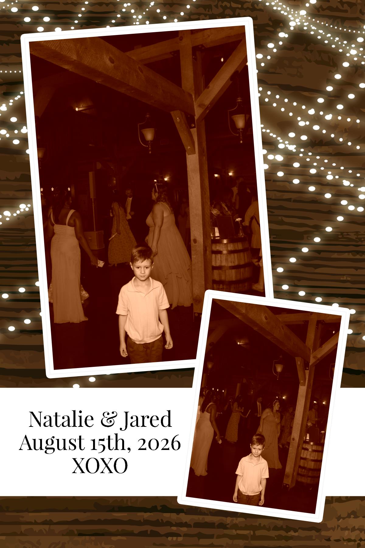 Natalie & Jared | View more photos from the event at gallery.photoboothcincy.com/u/PhotoBoothCincy/Natalie-Jared