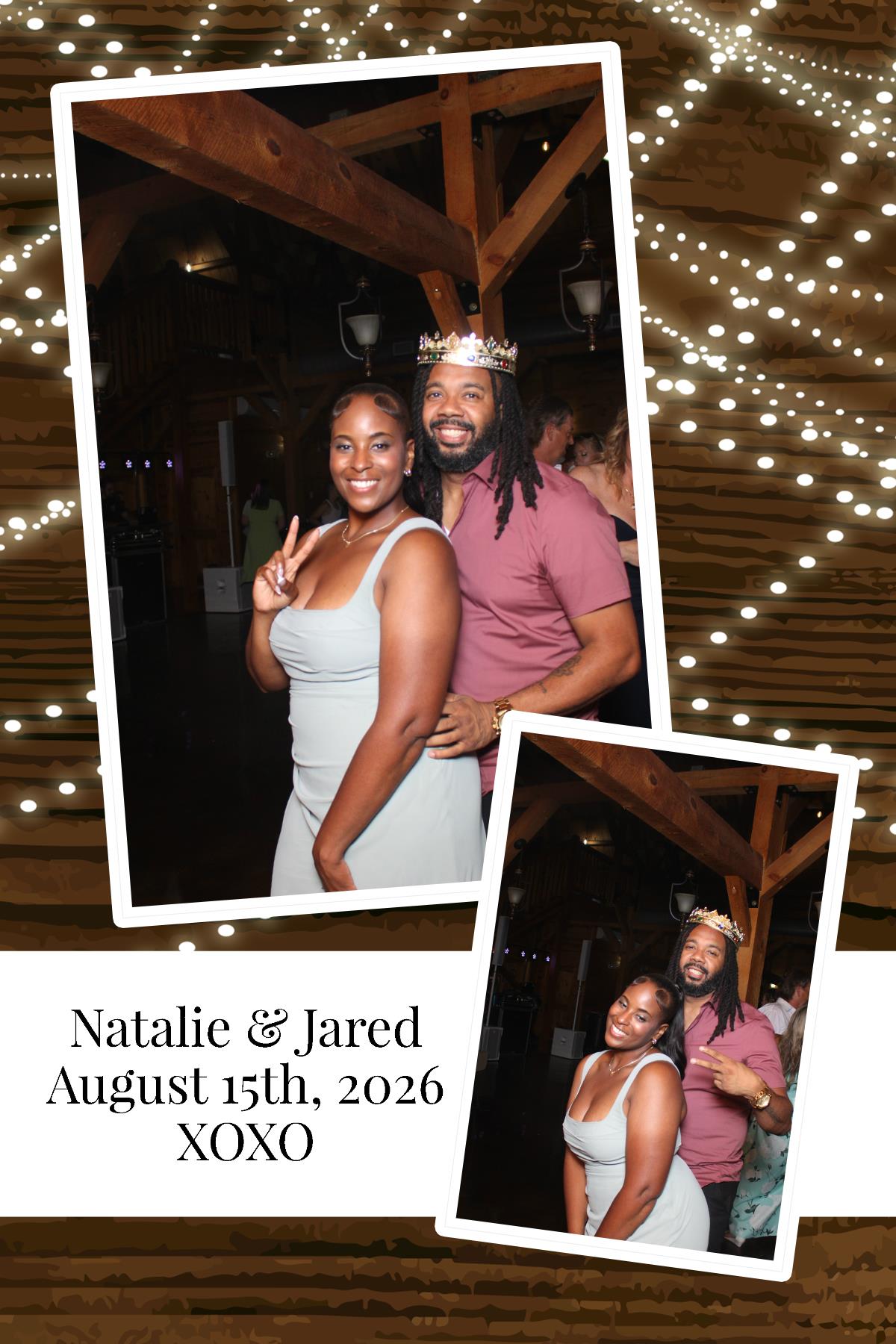 Natalie & Jared | View more photos from the event at gallery.photoboothcincy.com/u/PhotoBoothCincy/Natalie-Jared