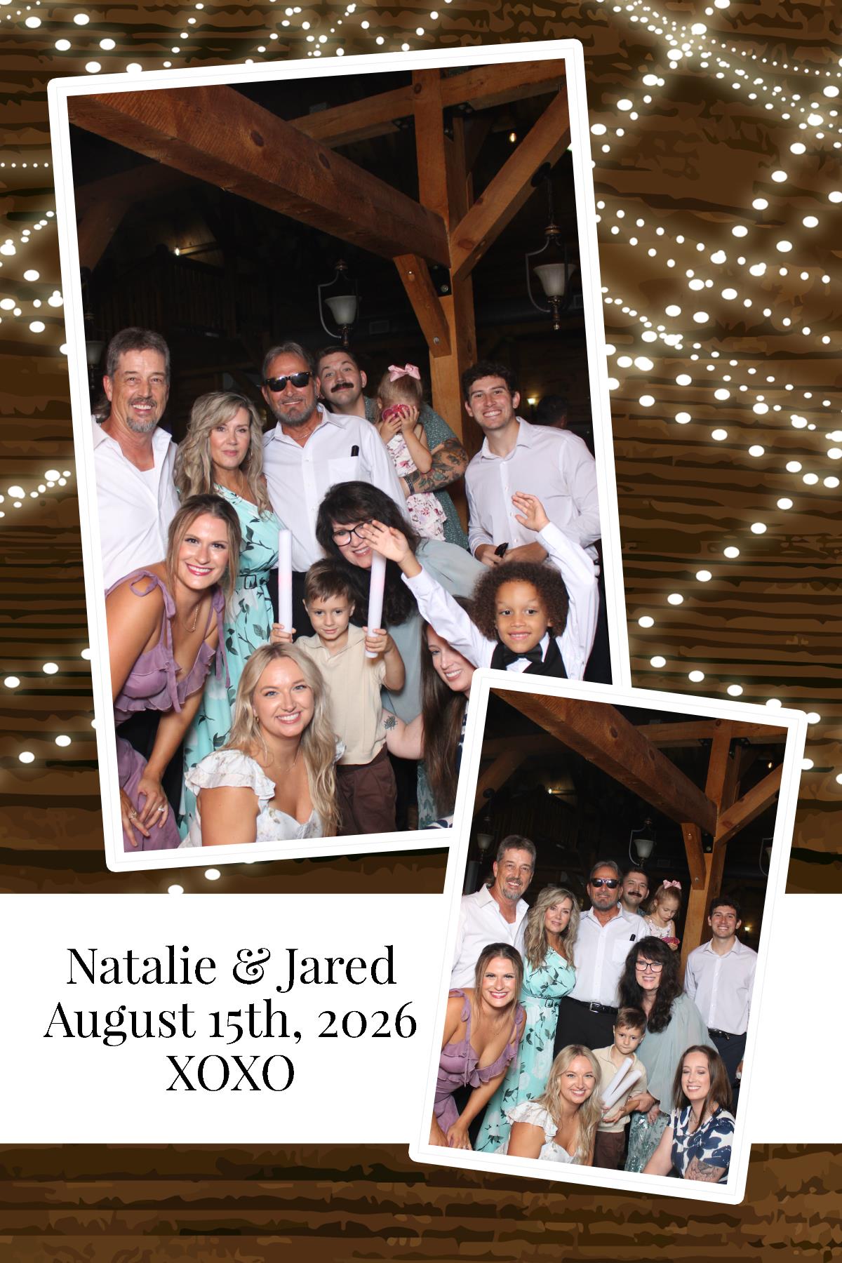 Natalie & Jared | View more photos from the event at gallery.photoboothcincy.com/u/PhotoBoothCincy/Natalie-Jared