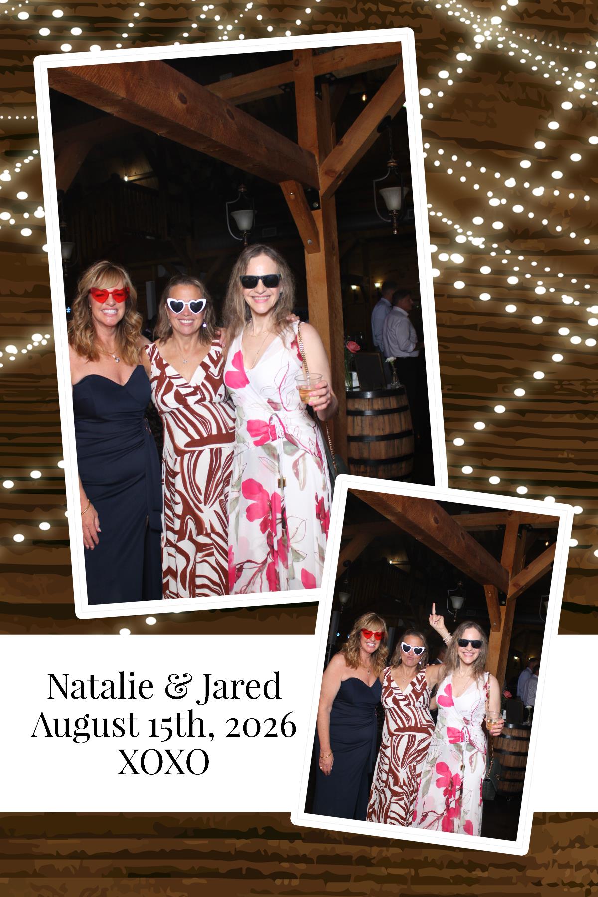 Natalie & Jared | View more photos from the event at gallery.photoboothcincy.com/u/PhotoBoothCincy/Natalie-Jared