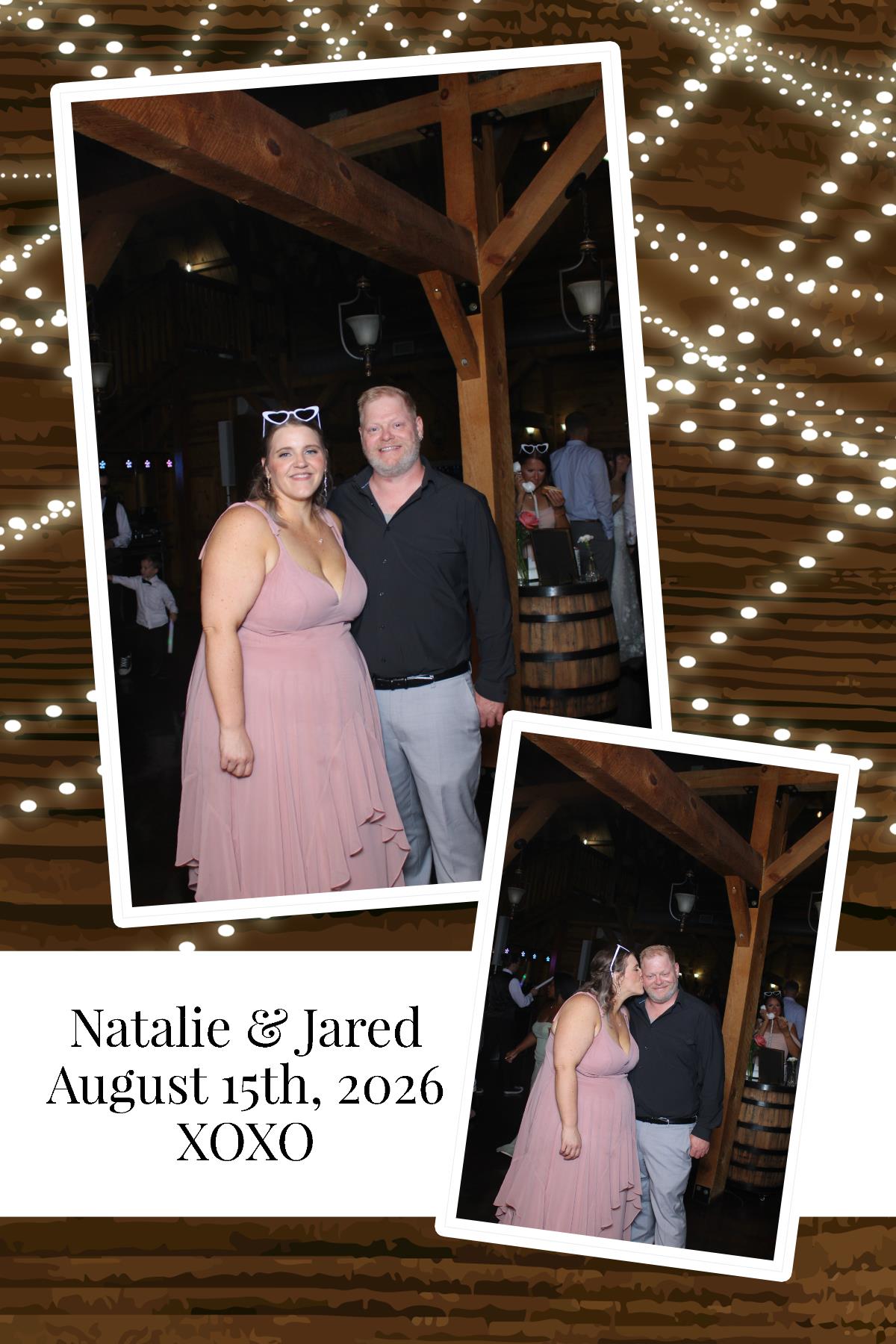 Natalie & Jared | View more photos from the event at gallery.photoboothcincy.com/u/PhotoBoothCincy/Natalie-Jared