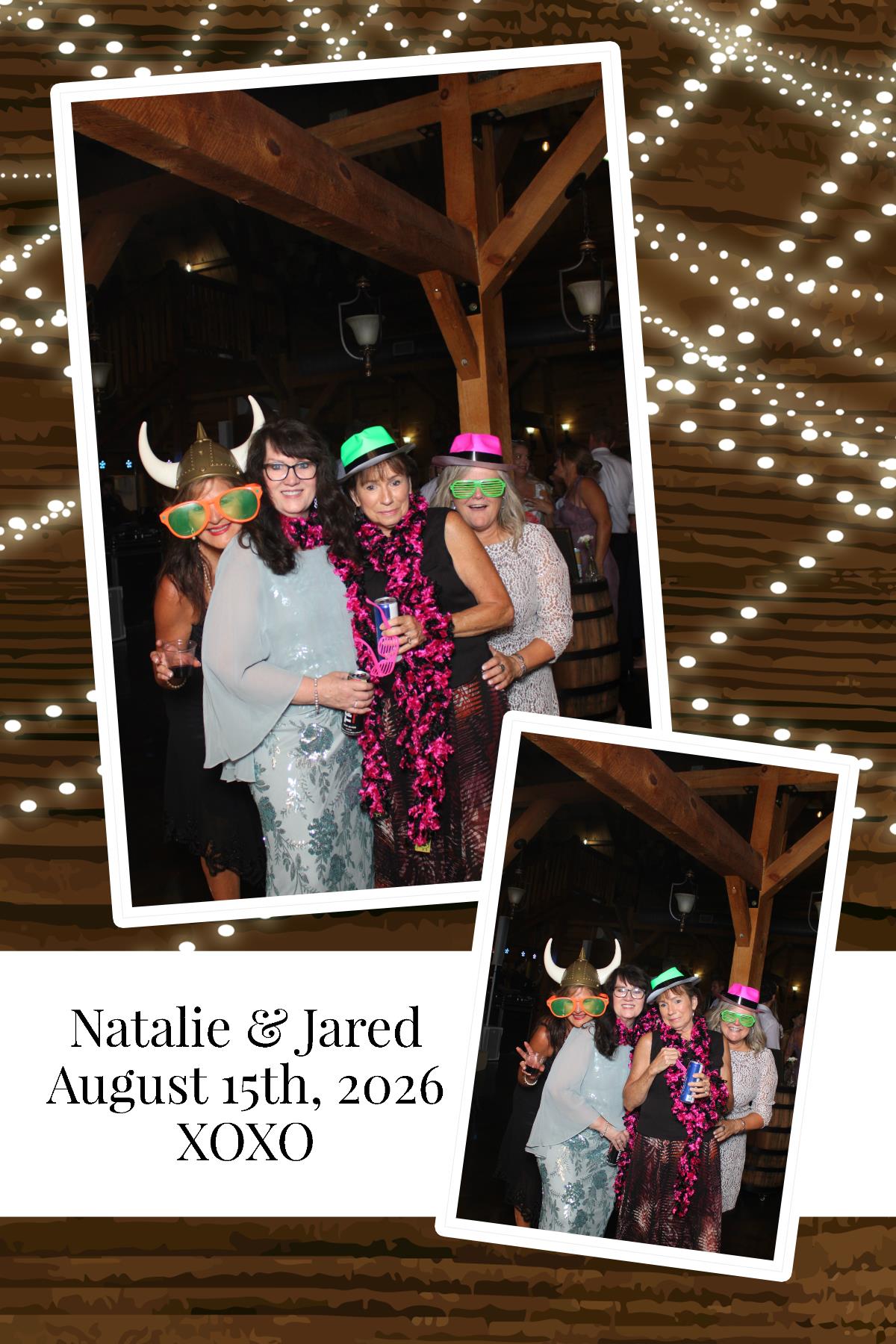 Natalie & Jared | View more photos from the event at gallery.photoboothcincy.com/u/PhotoBoothCincy/Natalie-Jared