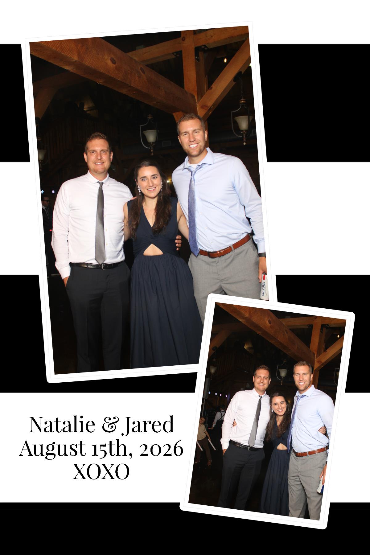 Natalie & Jared | View more photos from the event at gallery.photoboothcincy.com/u/PhotoBoothCincy/Natalie-Jared