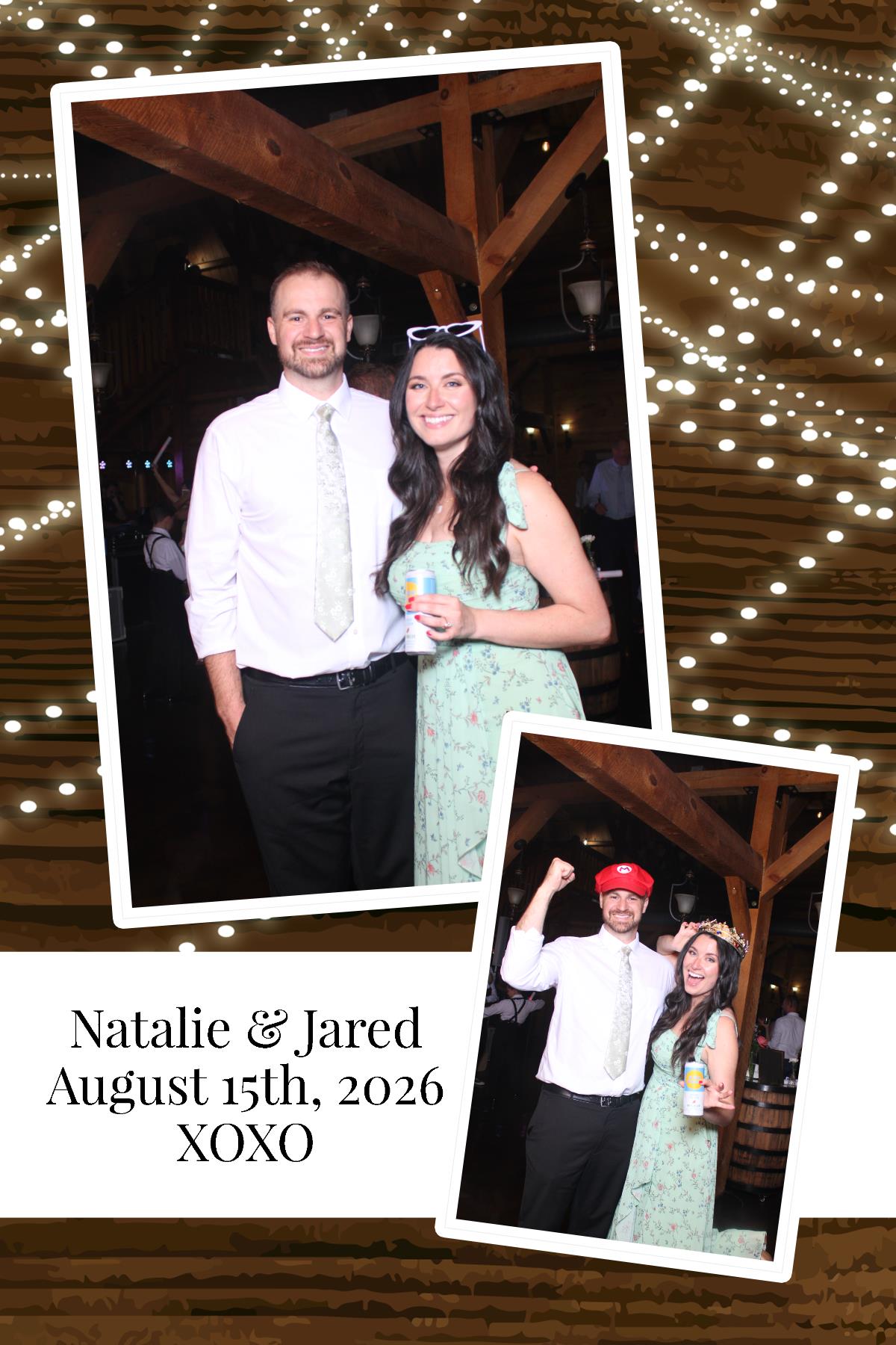 Natalie & Jared | View more photos from the event at gallery.photoboothcincy.com/u/PhotoBoothCincy/Natalie-Jared