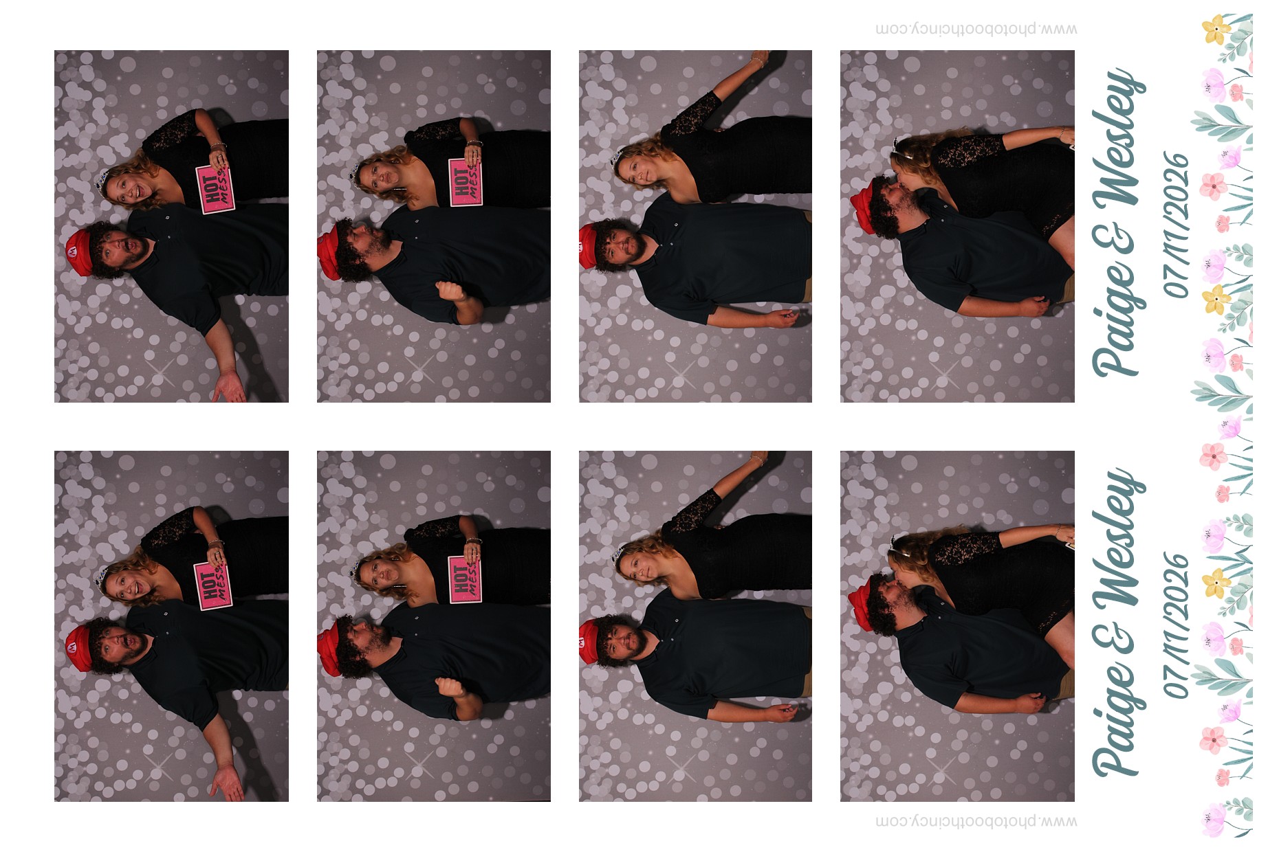 Paige & Wesley | View more photos from the event at gallery.photoboothcincy.com/u/PhotoBoothCincy/Paige-Wesley