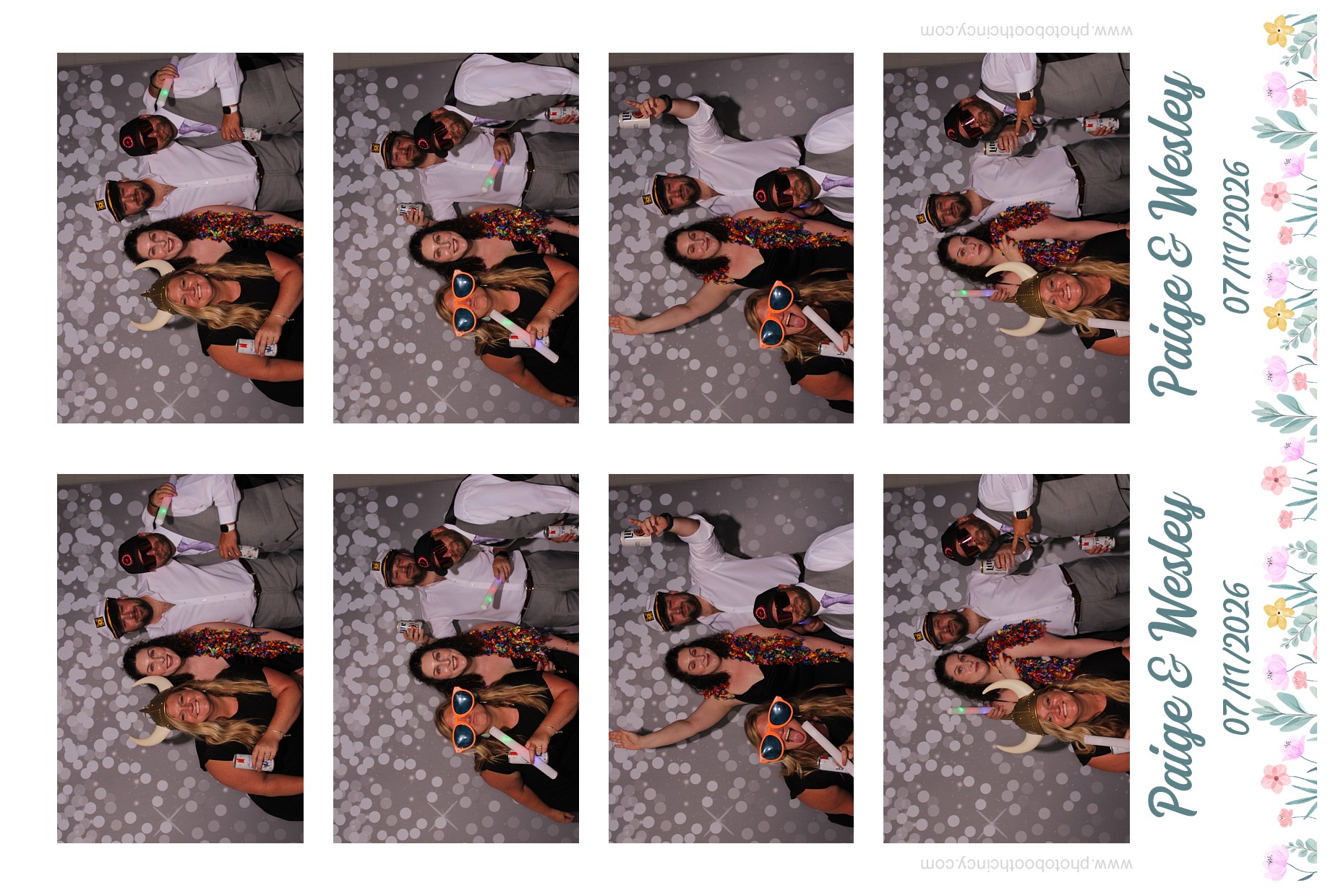 Paige & Wesley | View more photos from the event at gallery.photoboothcincy.com/u/PhotoBoothCincy/Paige-Wesley