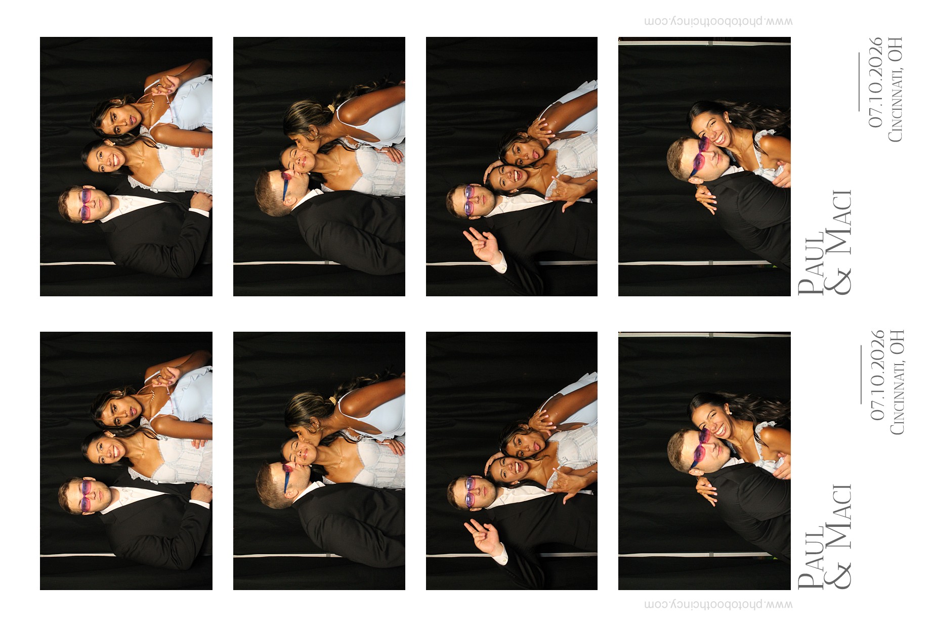 Paul & Maci | View more photos from the event at gallery.photoboothcincy.com/u/PhotoBoothCincy/Paul-Maci