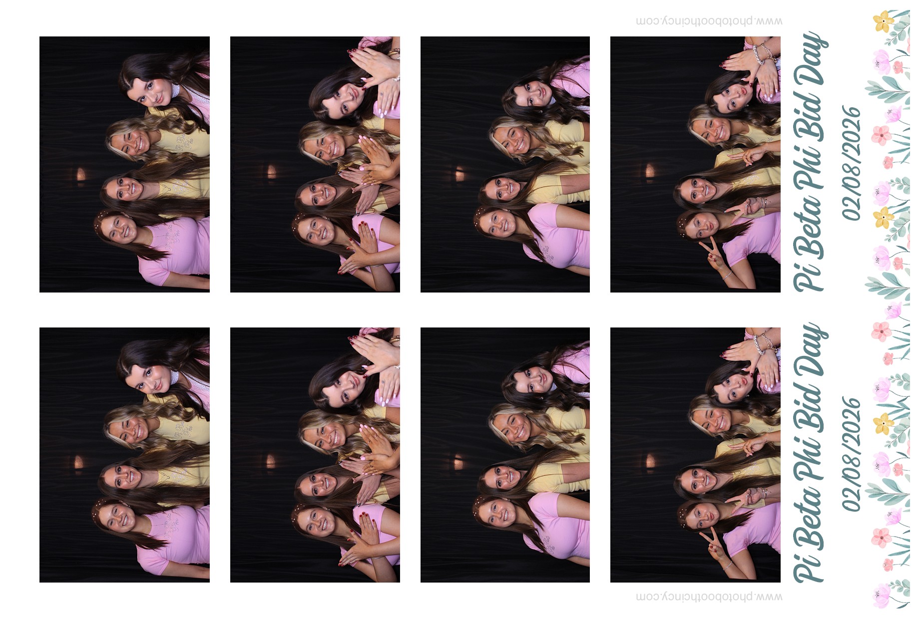 Pi Phi Bid Day | View more photos from the event at gallery.photoboothcincy.com/u/PhotoBoothCincy/Pi-Phi-Bid-Day