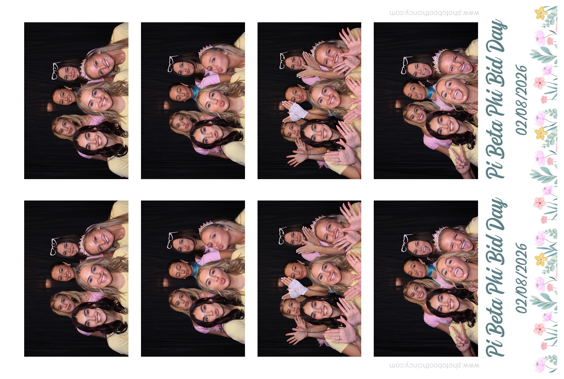 Pi Phi Bid Day | View more photos from the event at gallery.photoboothcincy.com/u/PhotoBoothCincy/Pi-Phi-Bid-Day