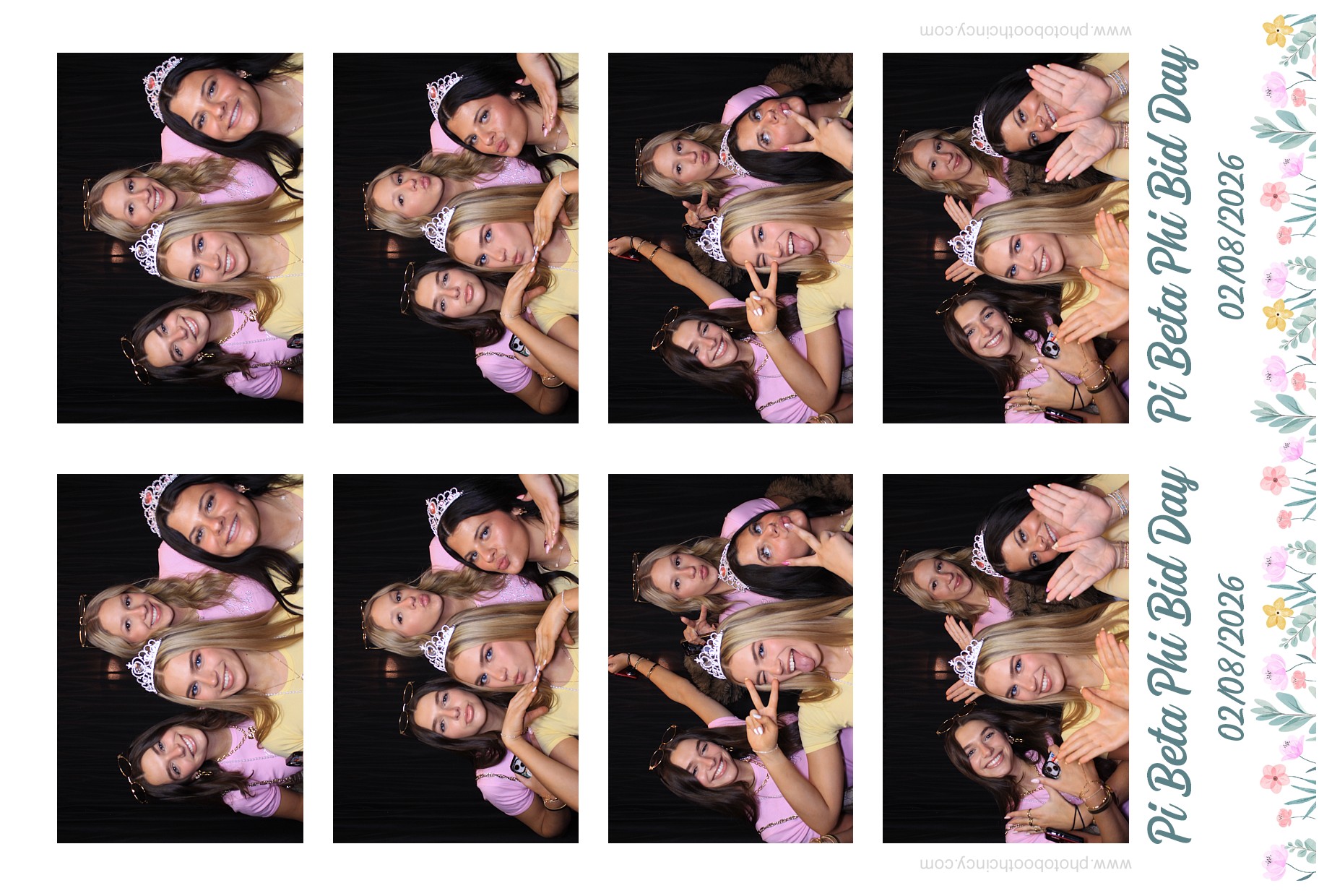 Pi Phi Bid Day | View more photos from the event at gallery.photoboothcincy.com/u/PhotoBoothCincy/Pi-Phi-Bid-Day
