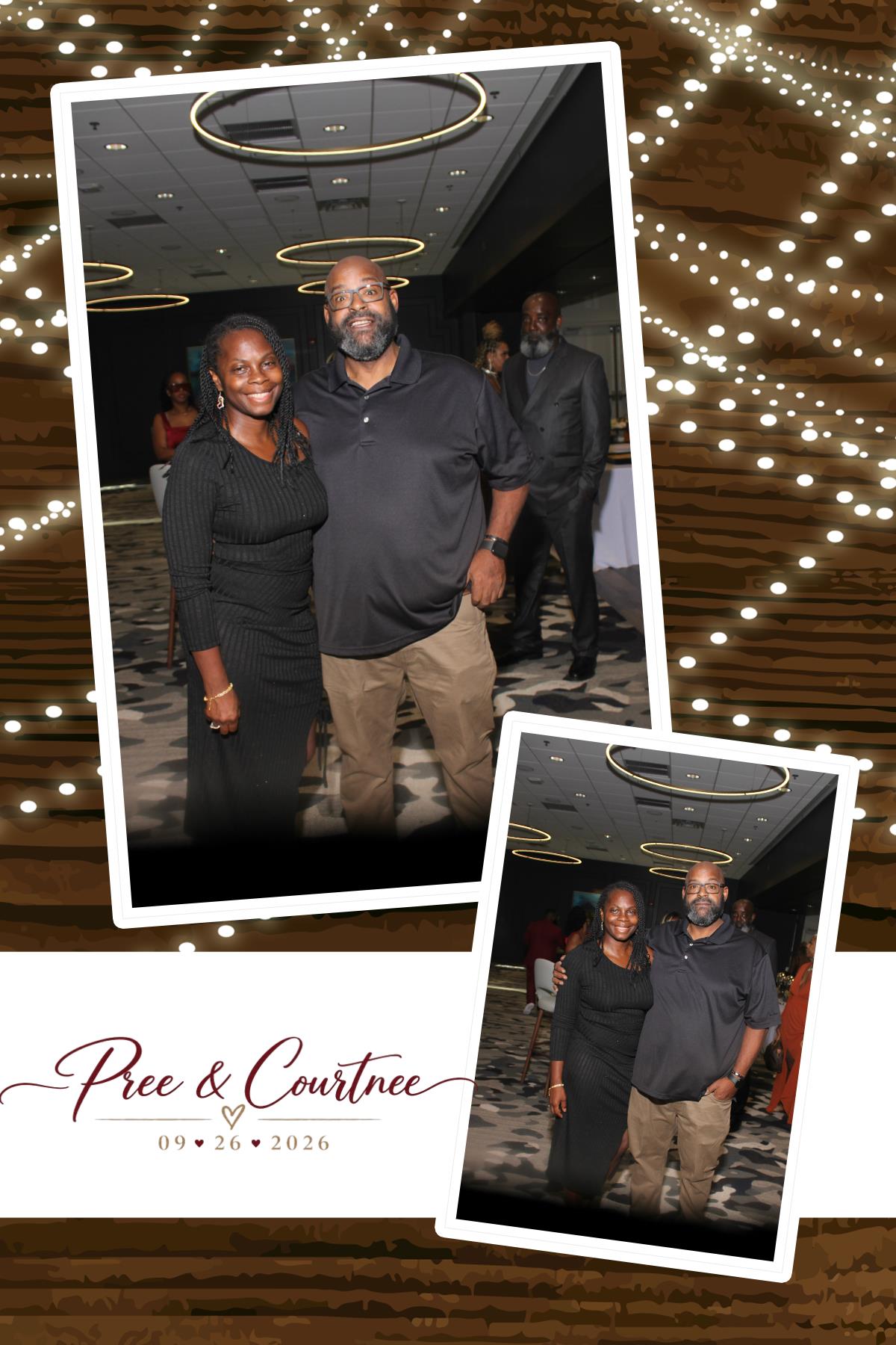 Pree & Courtnee Wedding | View more photos from the event at gallery.photoboothcincy.com/u/PhotoBoothCincy/Pree-Courtnee-Wedding