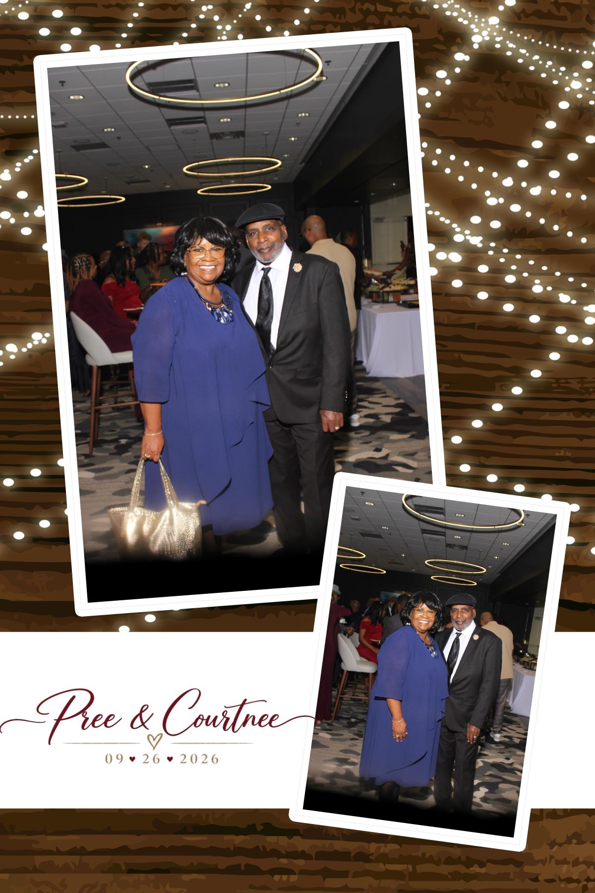 Pree & Courtnee Wedding | View more photos from the event at gallery.photoboothcincy.com/u/PhotoBoothCincy/Pree-Courtnee-Wedding