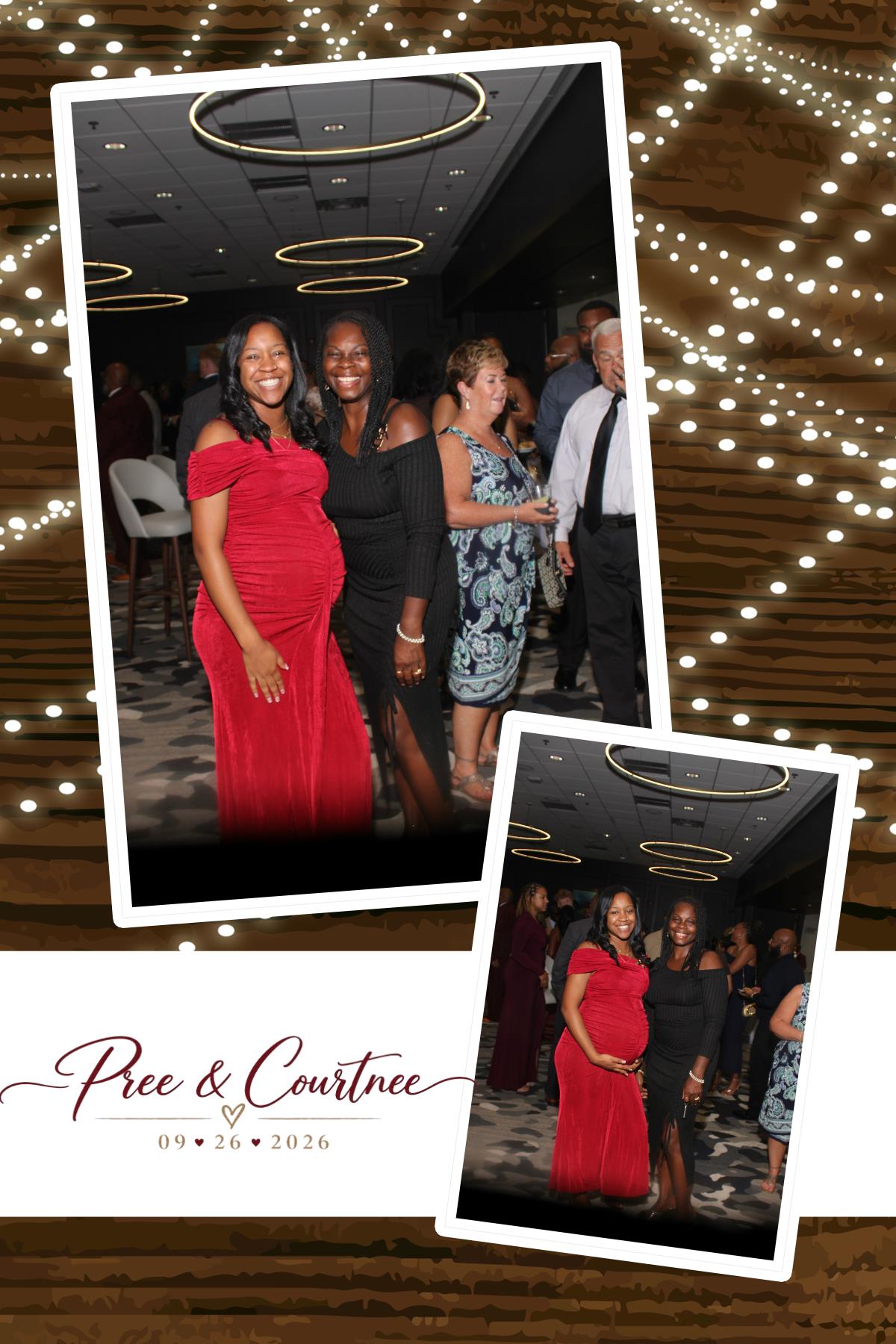 Pree & Courtnee Wedding | View more photos from the event at gallery.photoboothcincy.com/u/PhotoBoothCincy/Pree-Courtnee-Wedding