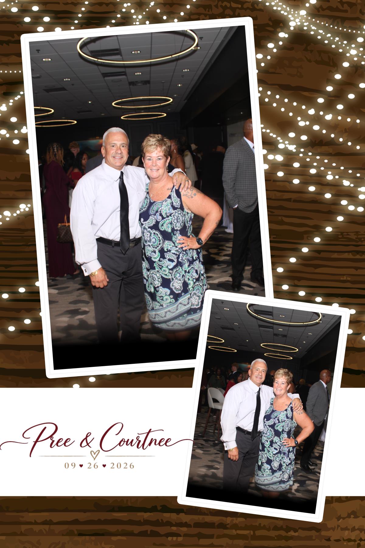 Pree & Courtnee Wedding | View more photos from the event at gallery.photoboothcincy.com/u/PhotoBoothCincy/Pree-Courtnee-Wedding