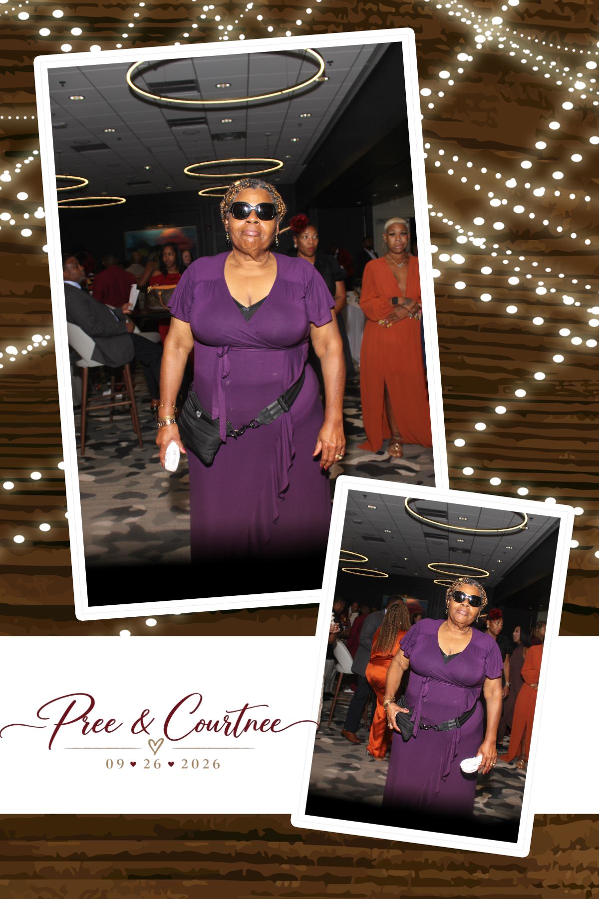 Pree & Courtnee Wedding | View more photos from the event at gallery.photoboothcincy.com/u/PhotoBoothCincy/Pree-Courtnee-Wedding