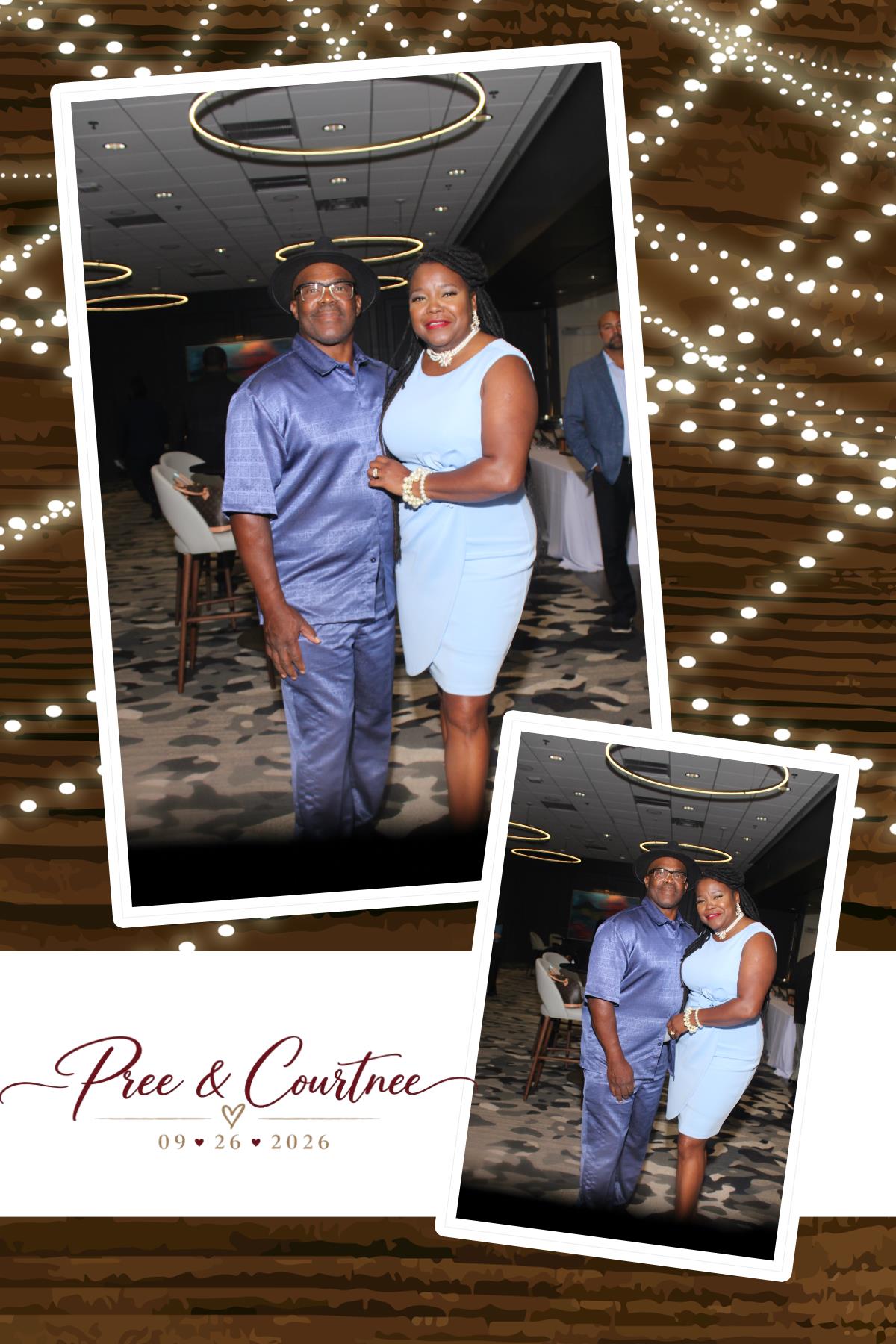 Pree & Courtnee Wedding | View more photos from the event at gallery.photoboothcincy.com/u/PhotoBoothCincy/Pree-Courtnee-Wedding