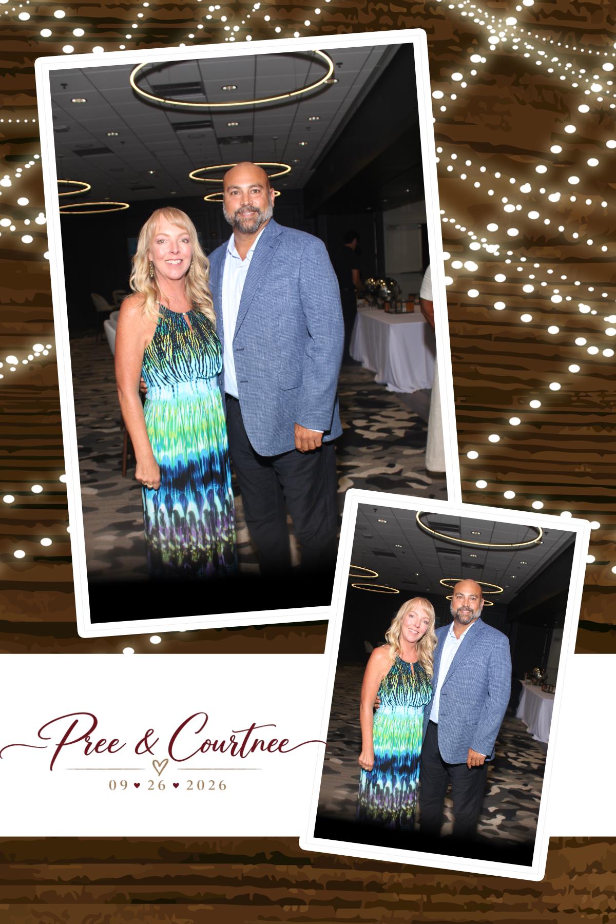 Pree & Courtnee Wedding | View more photos from the event at gallery.photoboothcincy.com/u/PhotoBoothCincy/Pree-Courtnee-Wedding