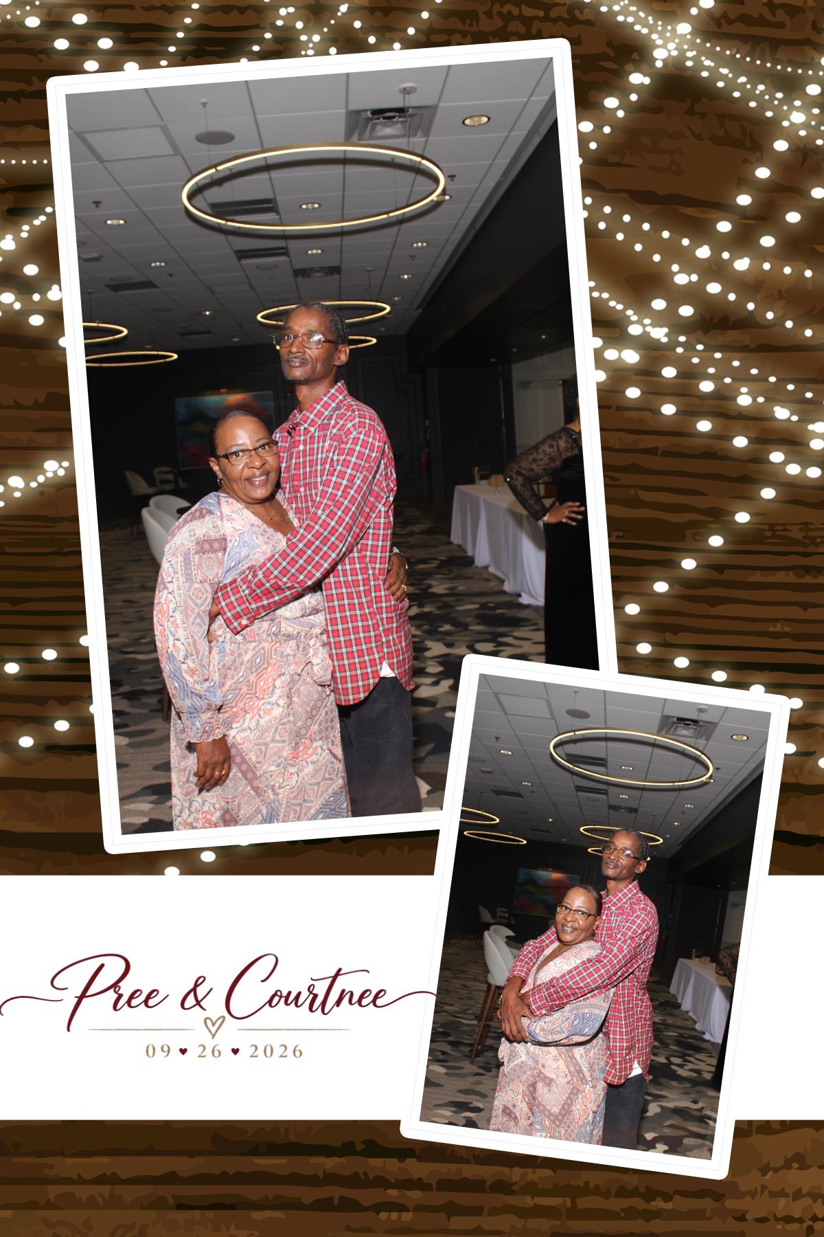 Pree & Courtnee Wedding | View more photos from the event at gallery.photoboothcincy.com/u/PhotoBoothCincy/Pree-Courtnee-Wedding