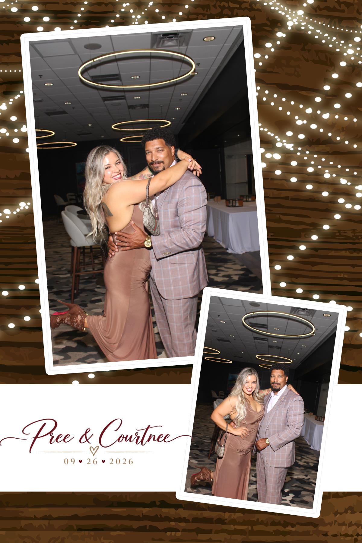 Pree & Courtnee Wedding | View more photos from the event at gallery.photoboothcincy.com/u/PhotoBoothCincy/Pree-Courtnee-Wedding