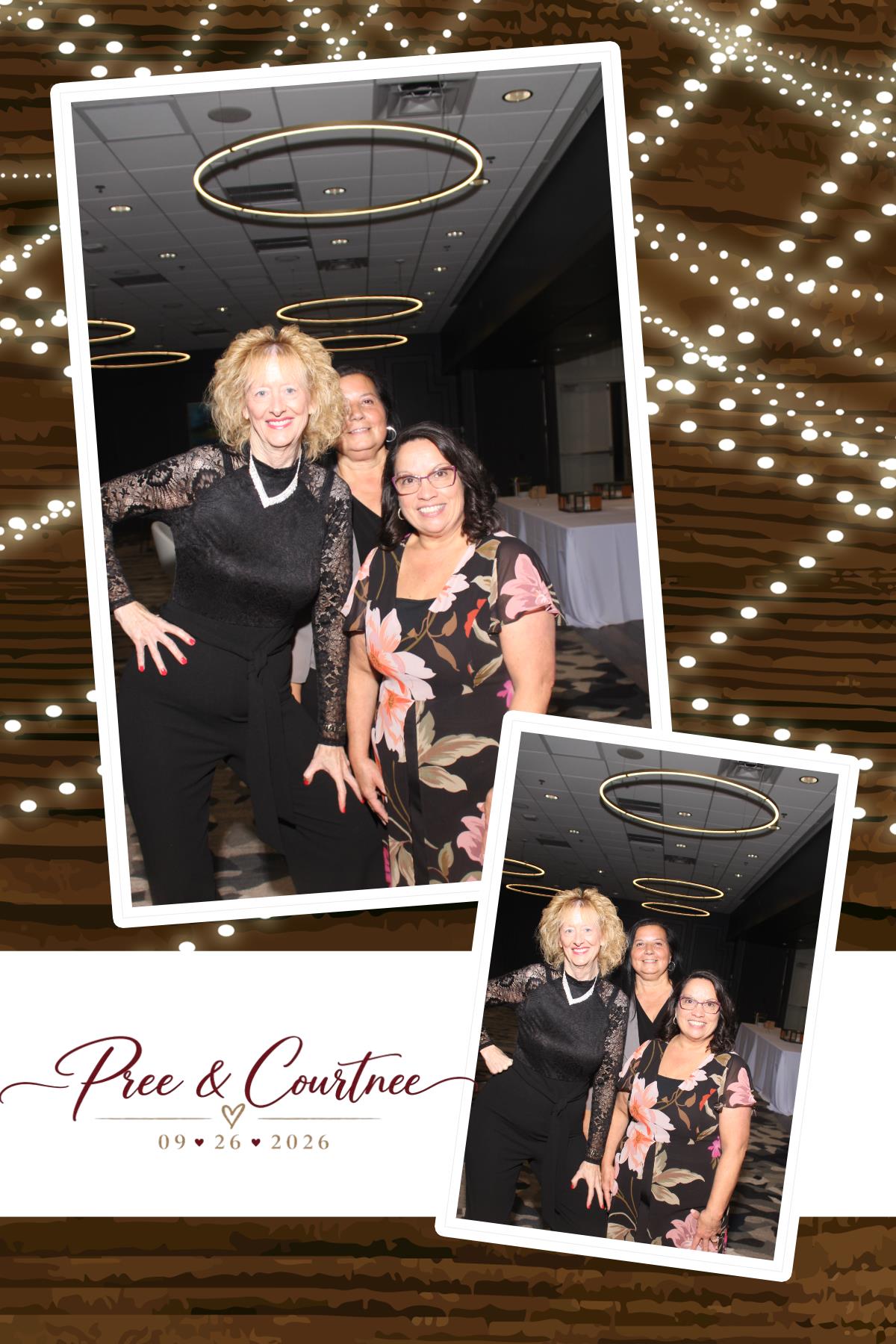 Pree & Courtnee Wedding | View more photos from the event at gallery.photoboothcincy.com/u/PhotoBoothCincy/Pree-Courtnee-Wedding